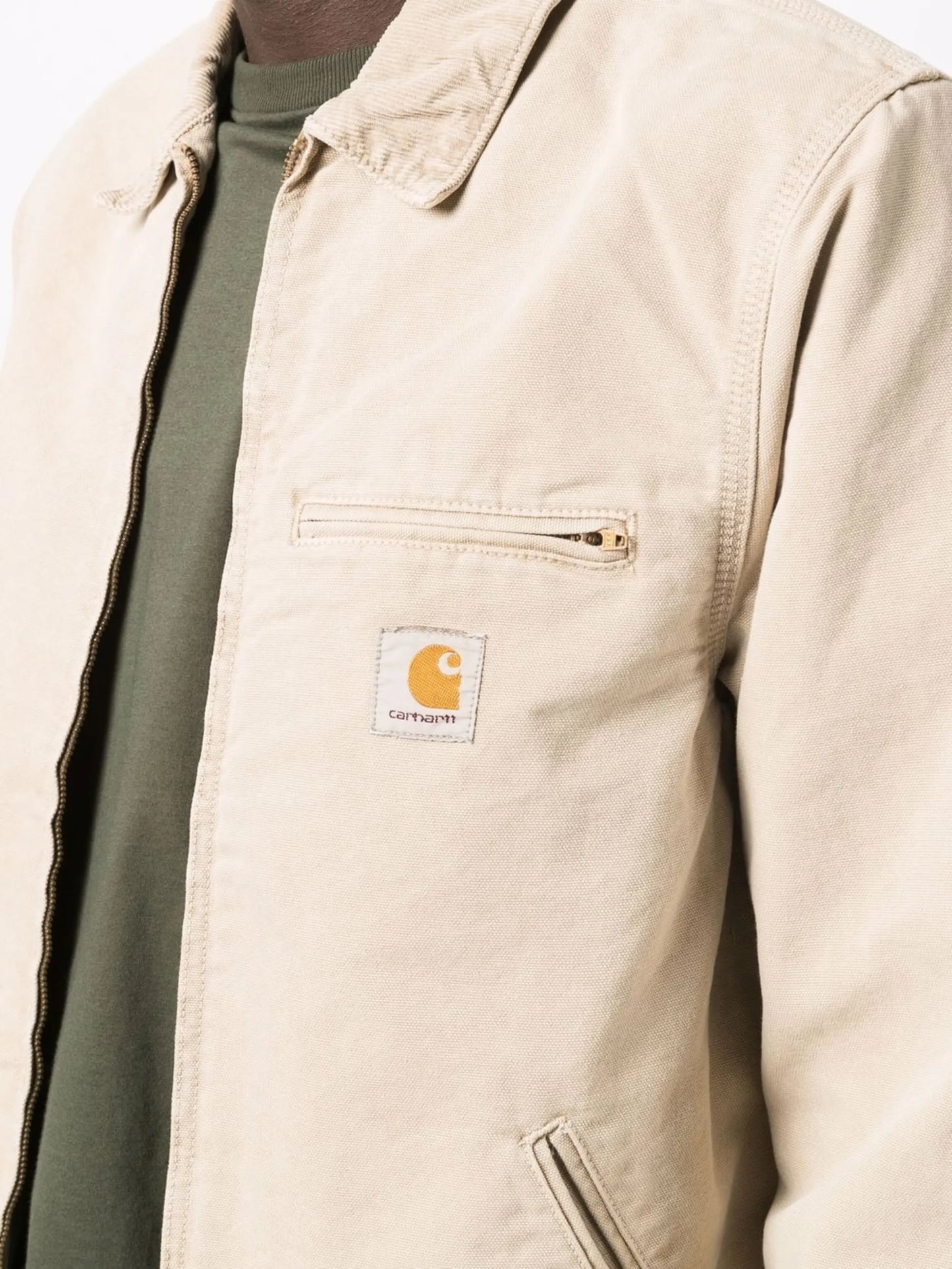 Detroit zip-jacket shirt jacket