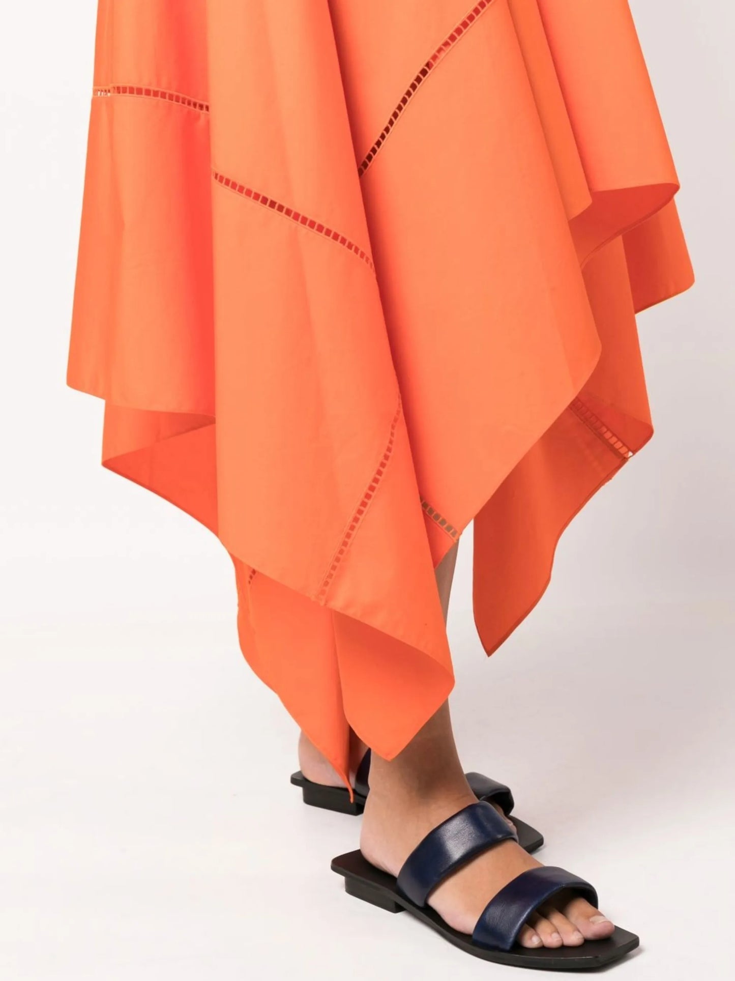 Talita asymmetric midi dress