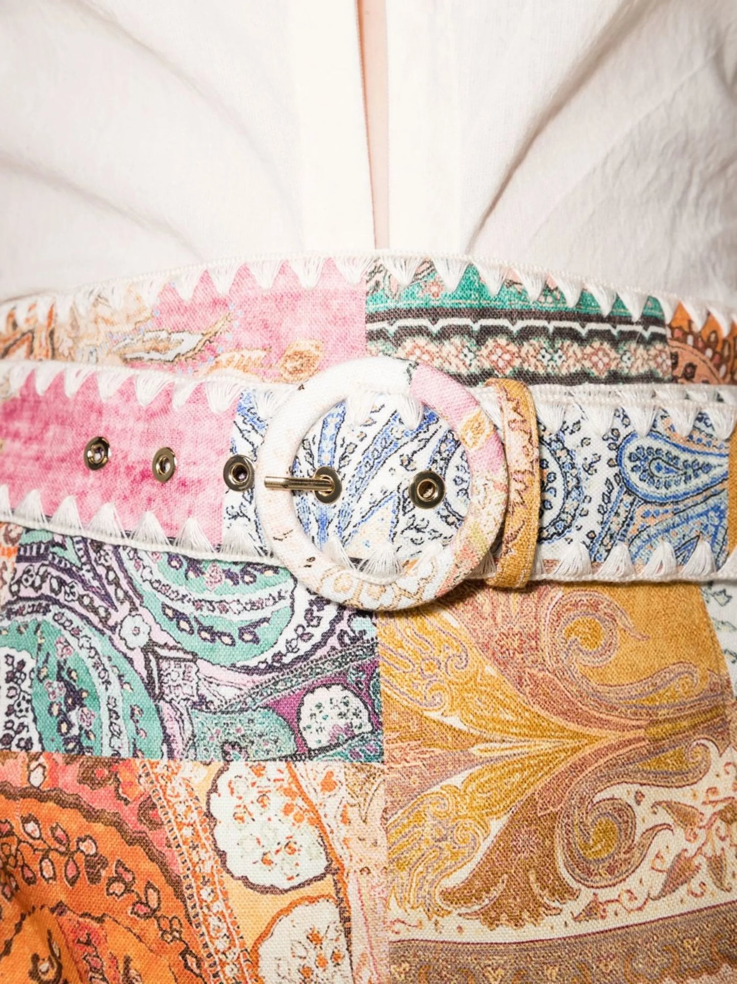 Anneke patchwork shorts