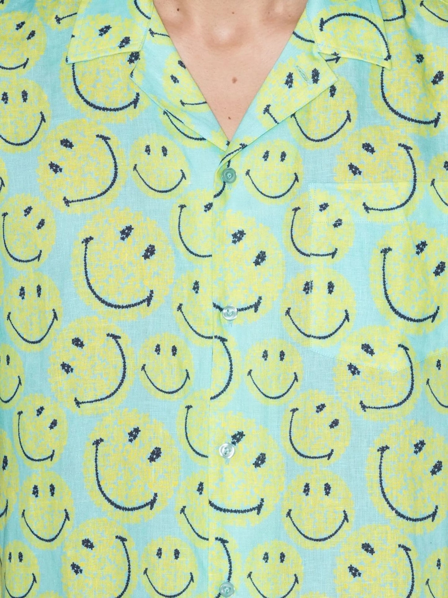 Smiley Charli button-up shirt