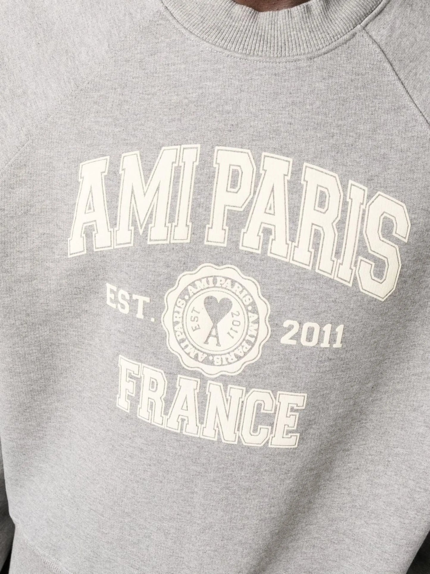 logo-print organic cotton sweatshirt