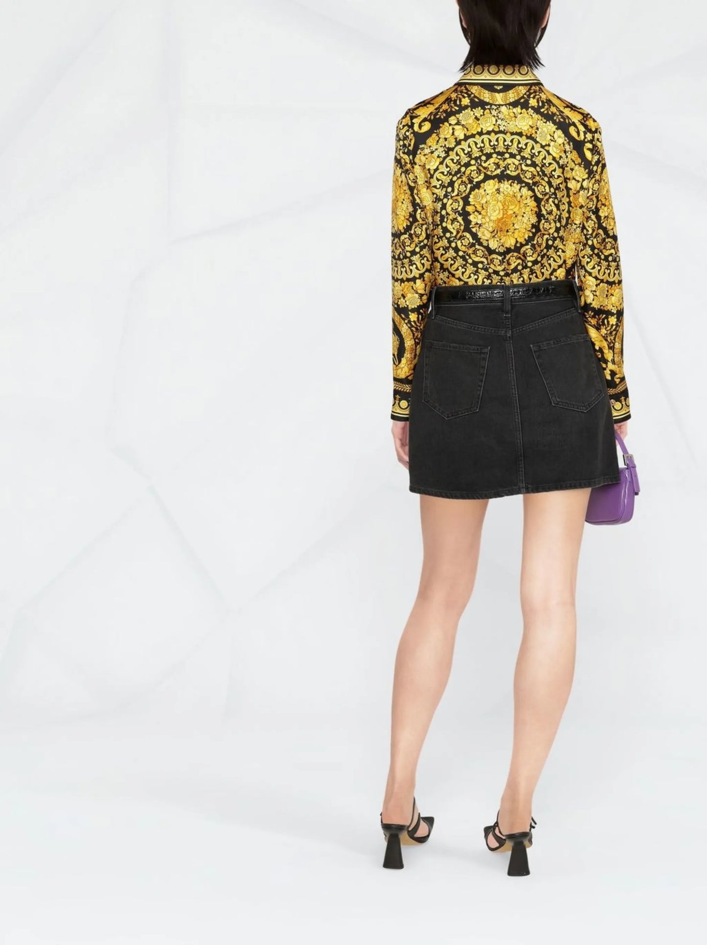 Barocco silk shirt