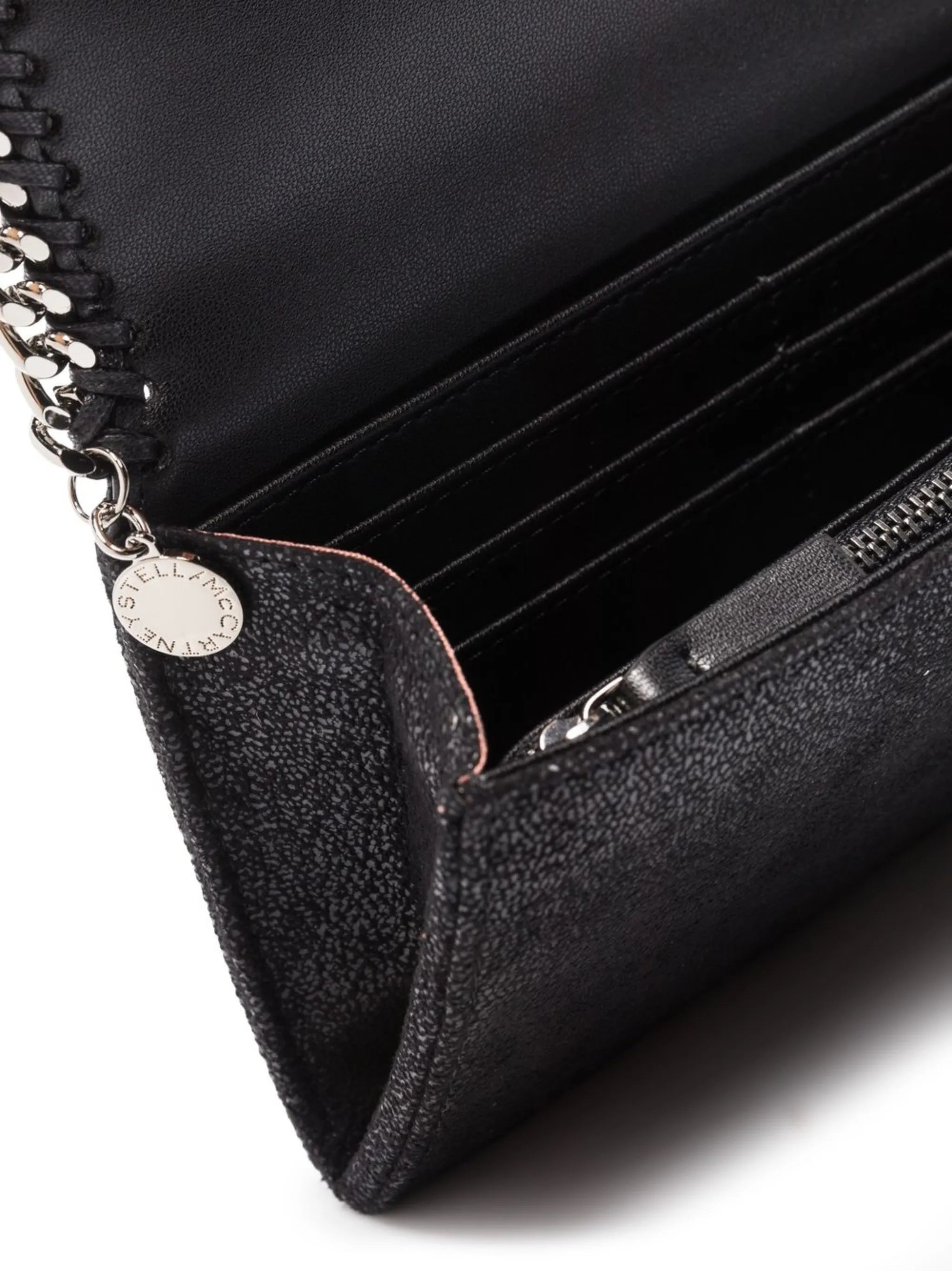 Falabella continental flap wallet
