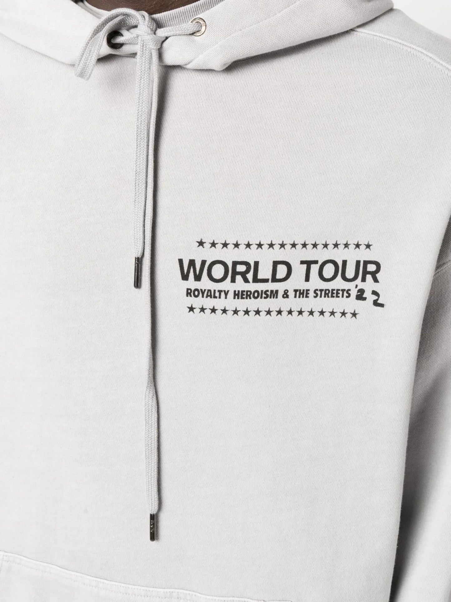 graphic-print hoodie