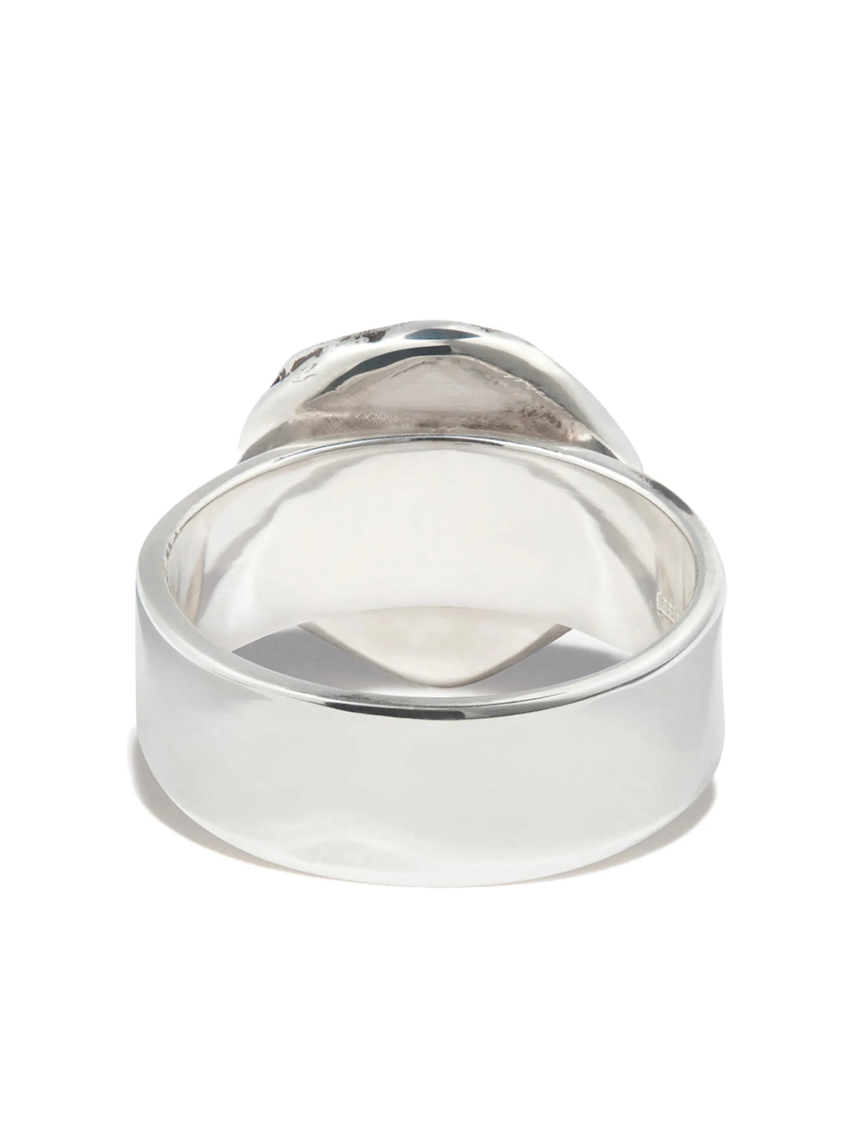 sterling silver Direction signet ring