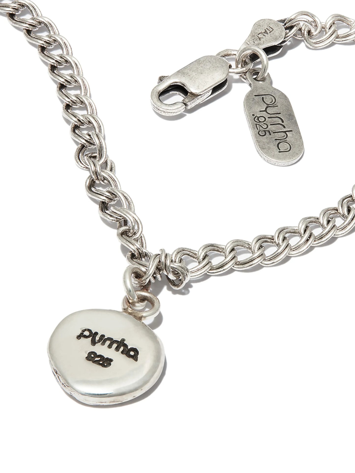 silver New Beginnings charm bracelet