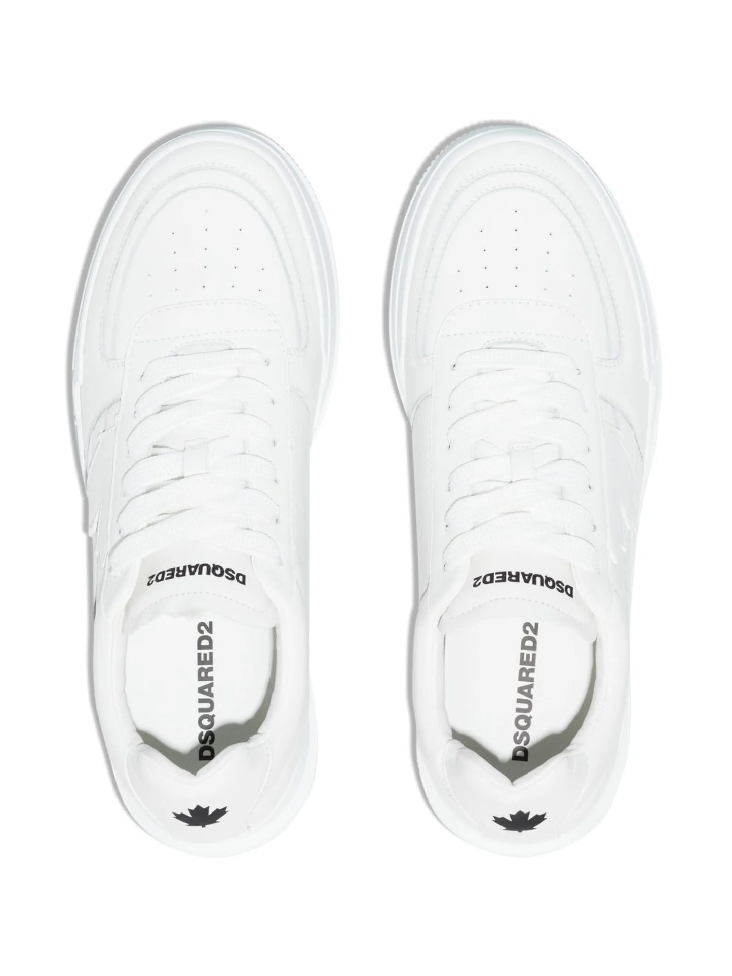 lace-up low-top sneakers