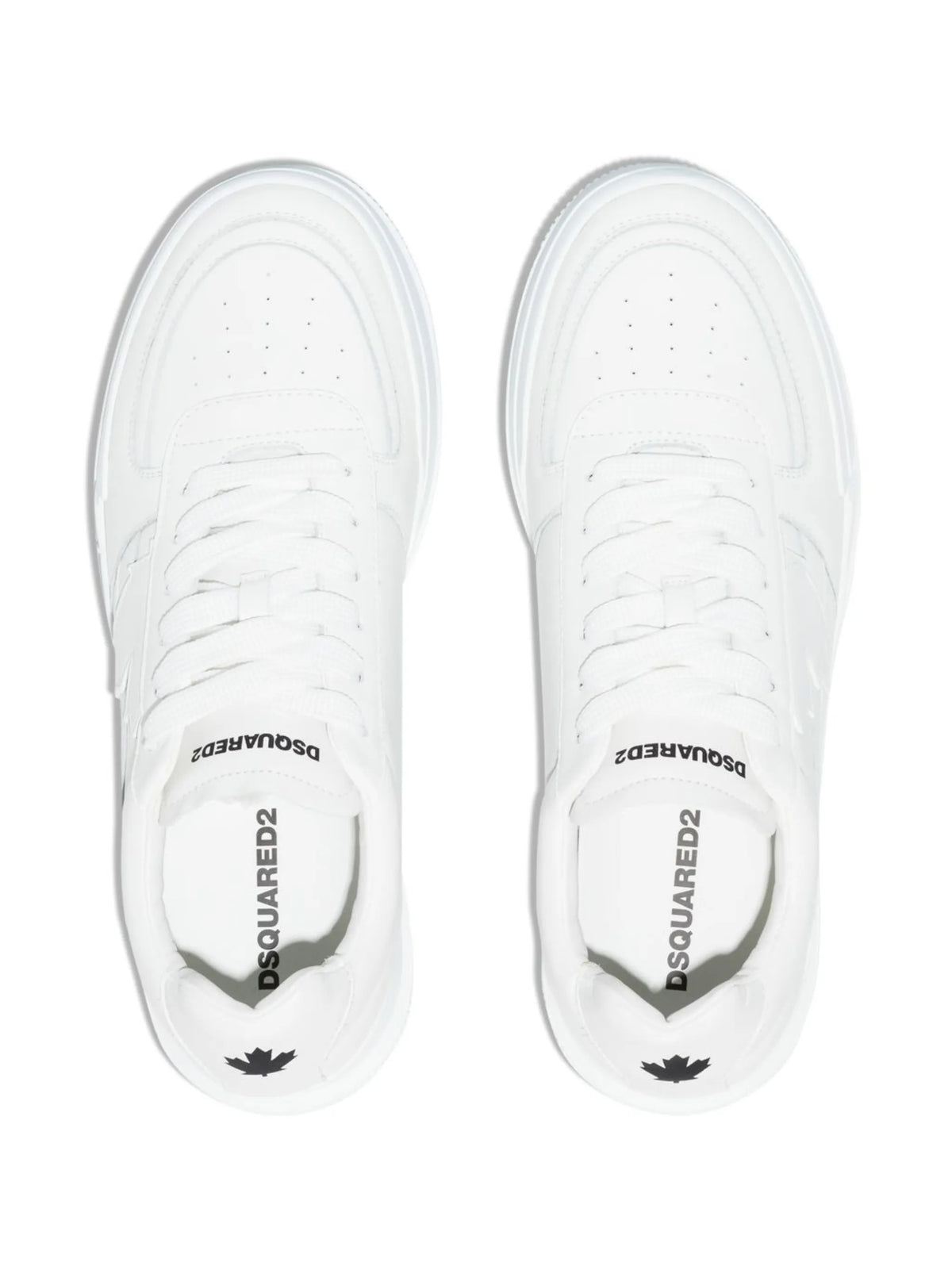 lace-up low-top sneakers