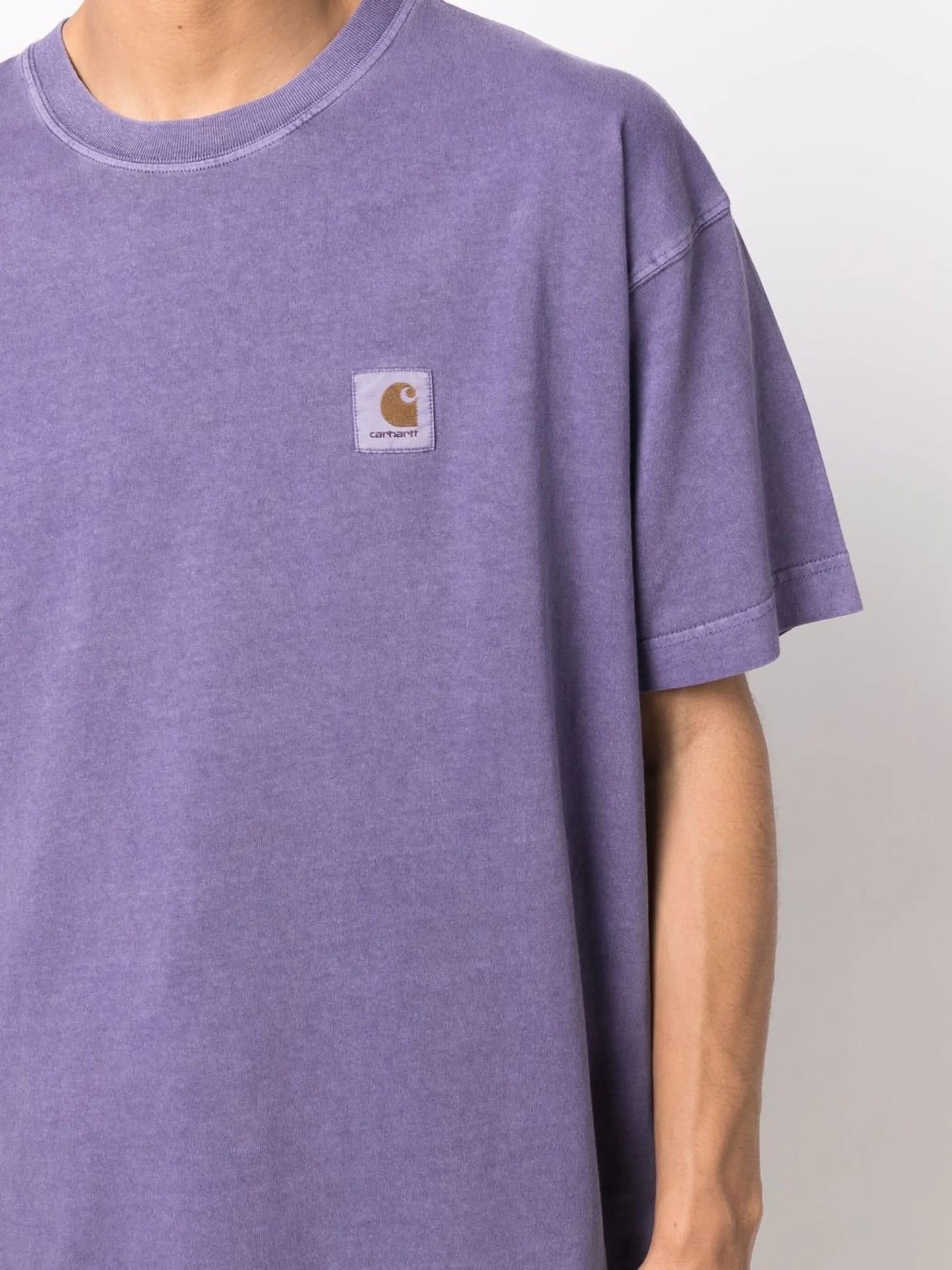 Nelson logo-patch cotton T-shirt