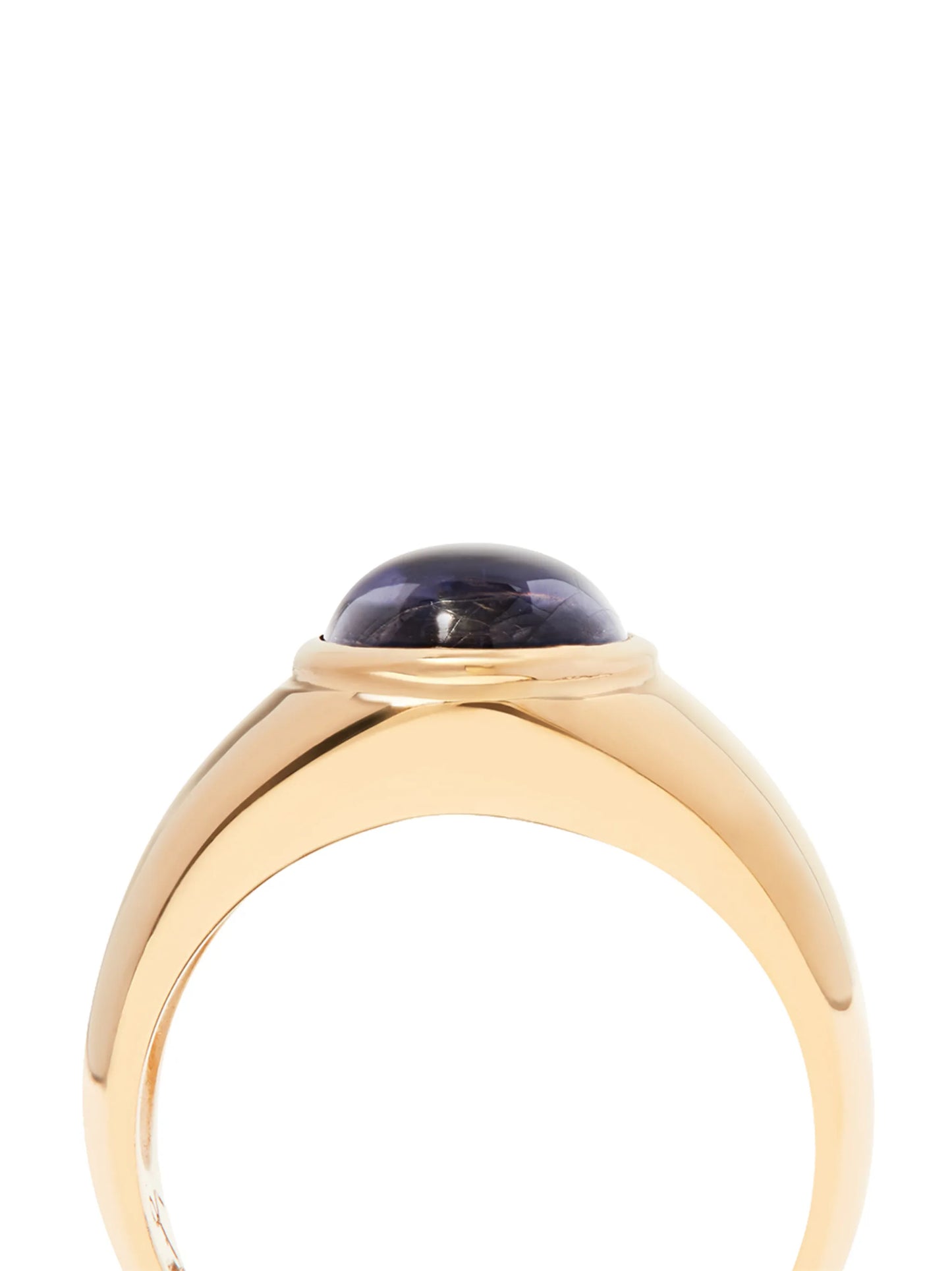 Classico iolite signet ring