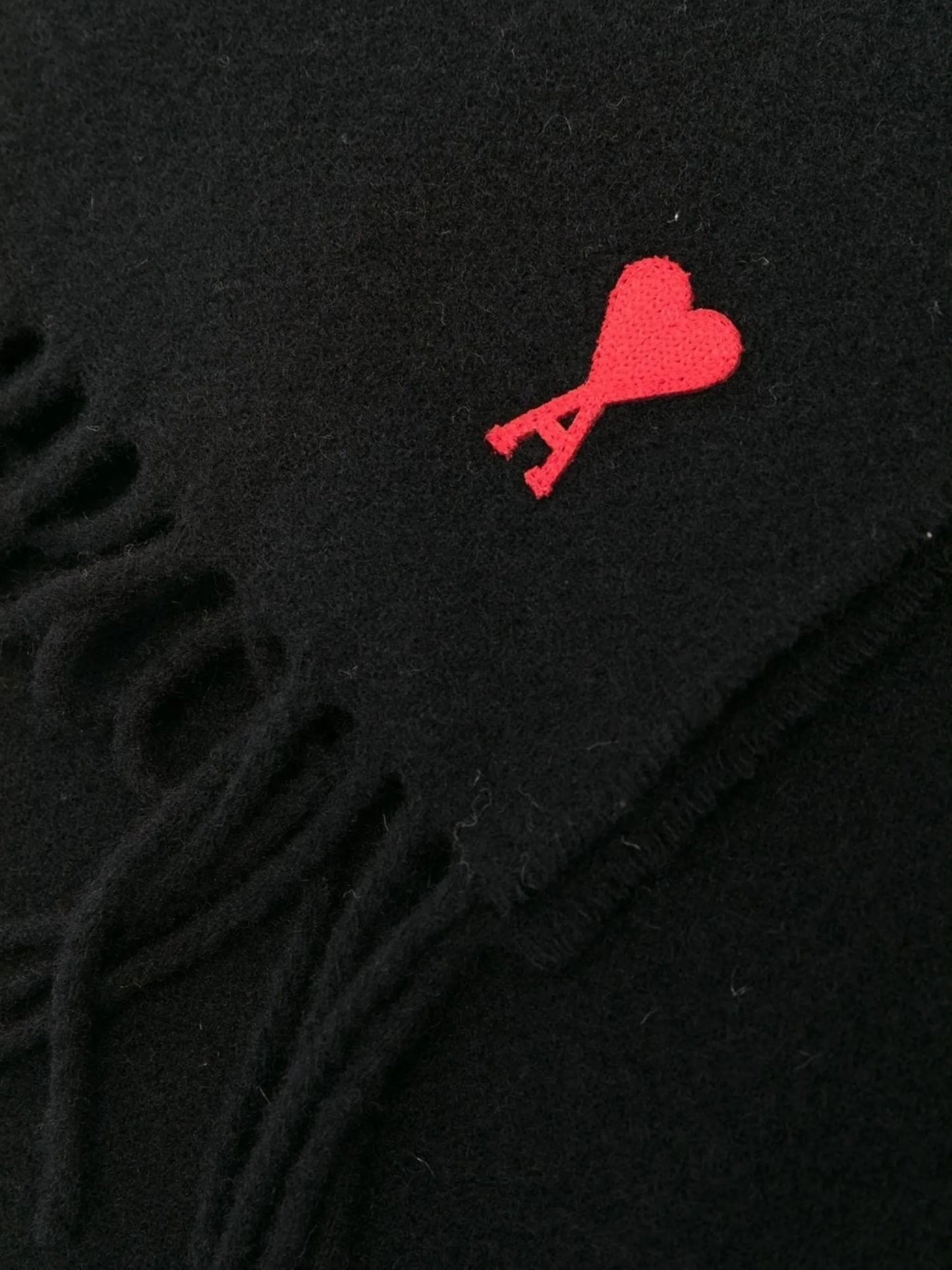 Ami De Cœur wool scarf