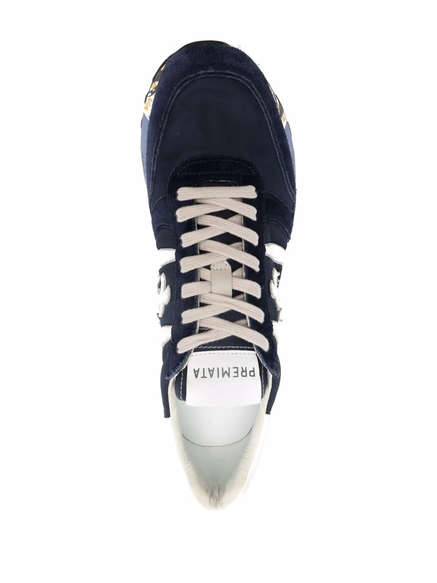 Lander panelled sneakers