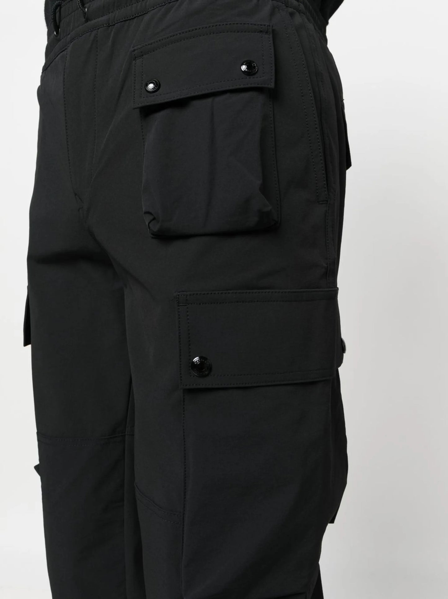 cargo straight-leg trousers