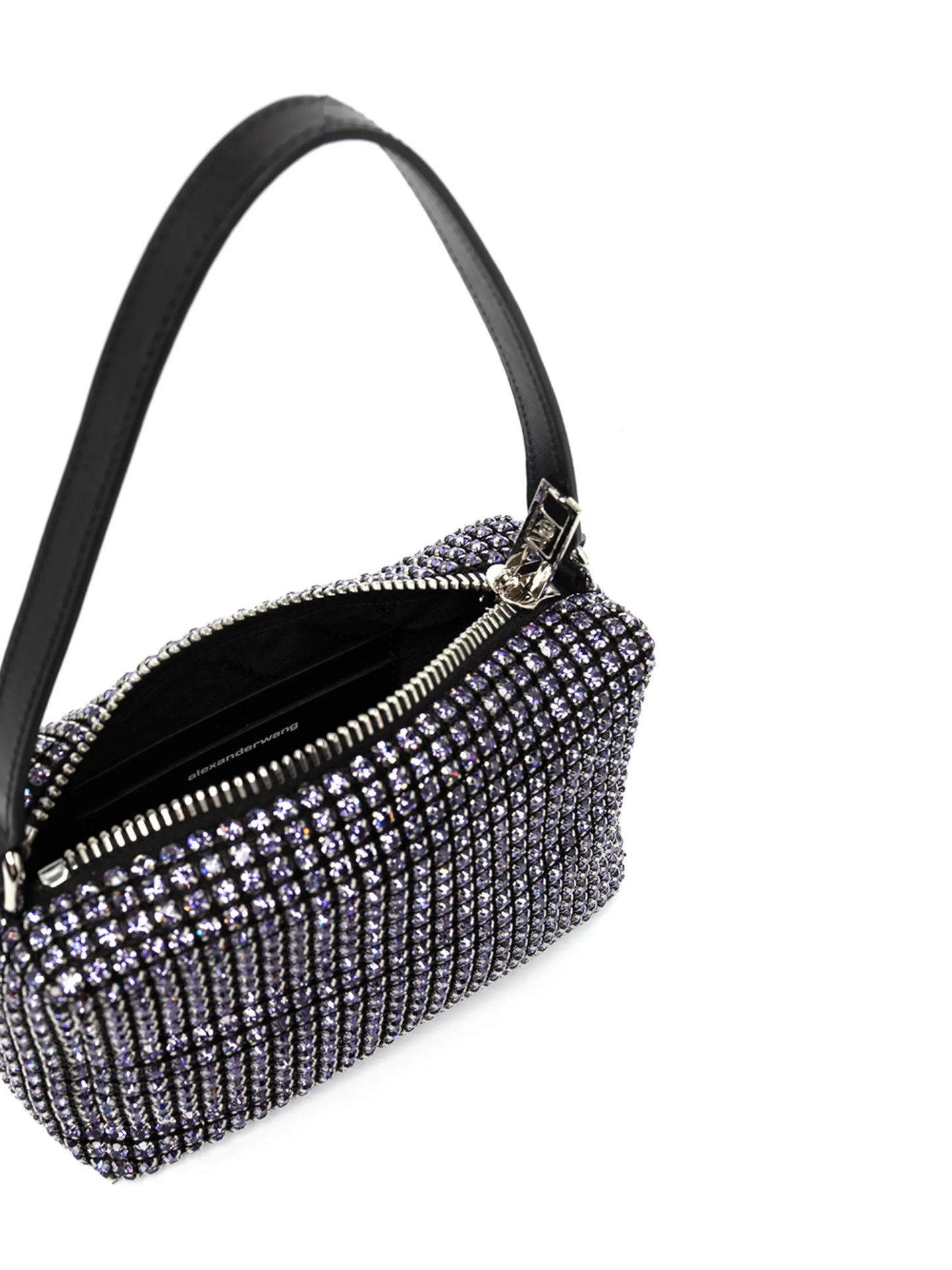 Heiress crystal-embellished pouch bag