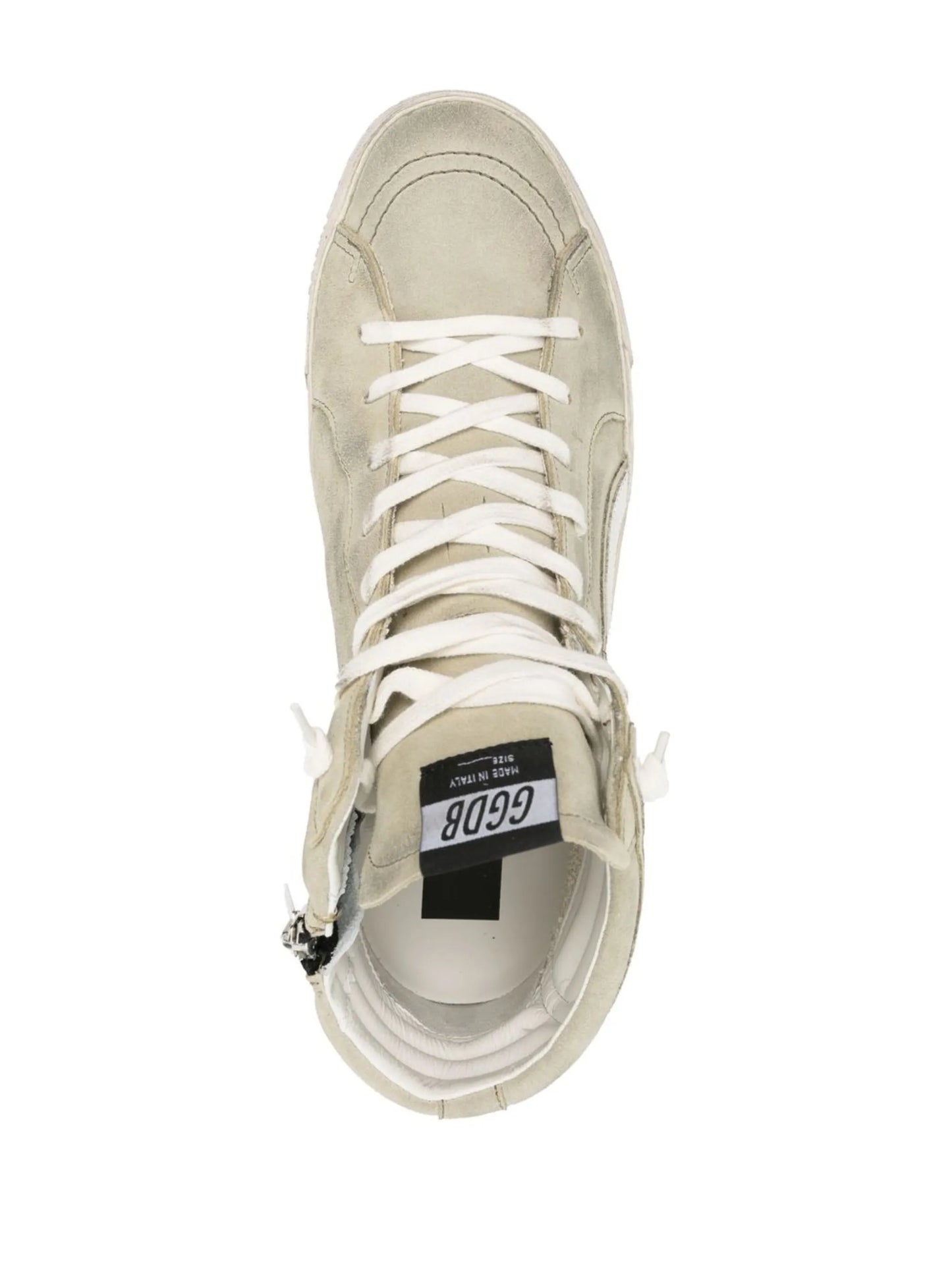 Slide high-top sneakers