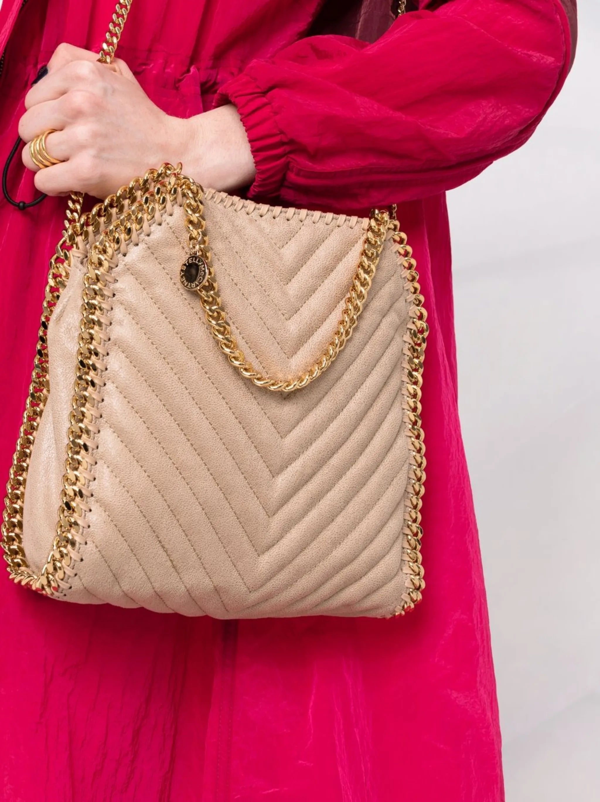 Falabella quilted tote bag