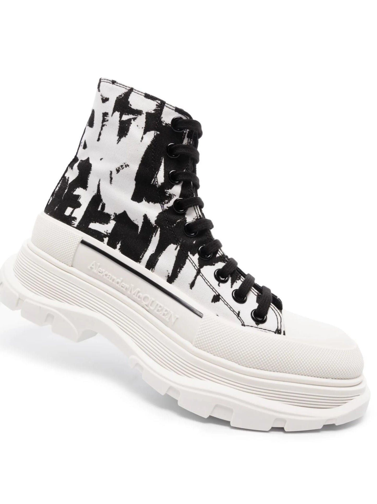 Treadslick graffiti-print sneakers