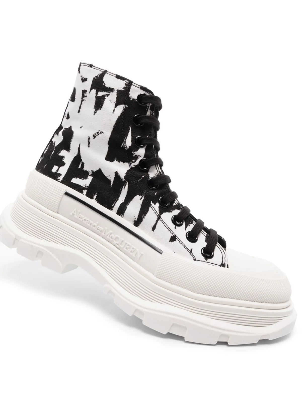 Treadslick graffiti-print sneakers