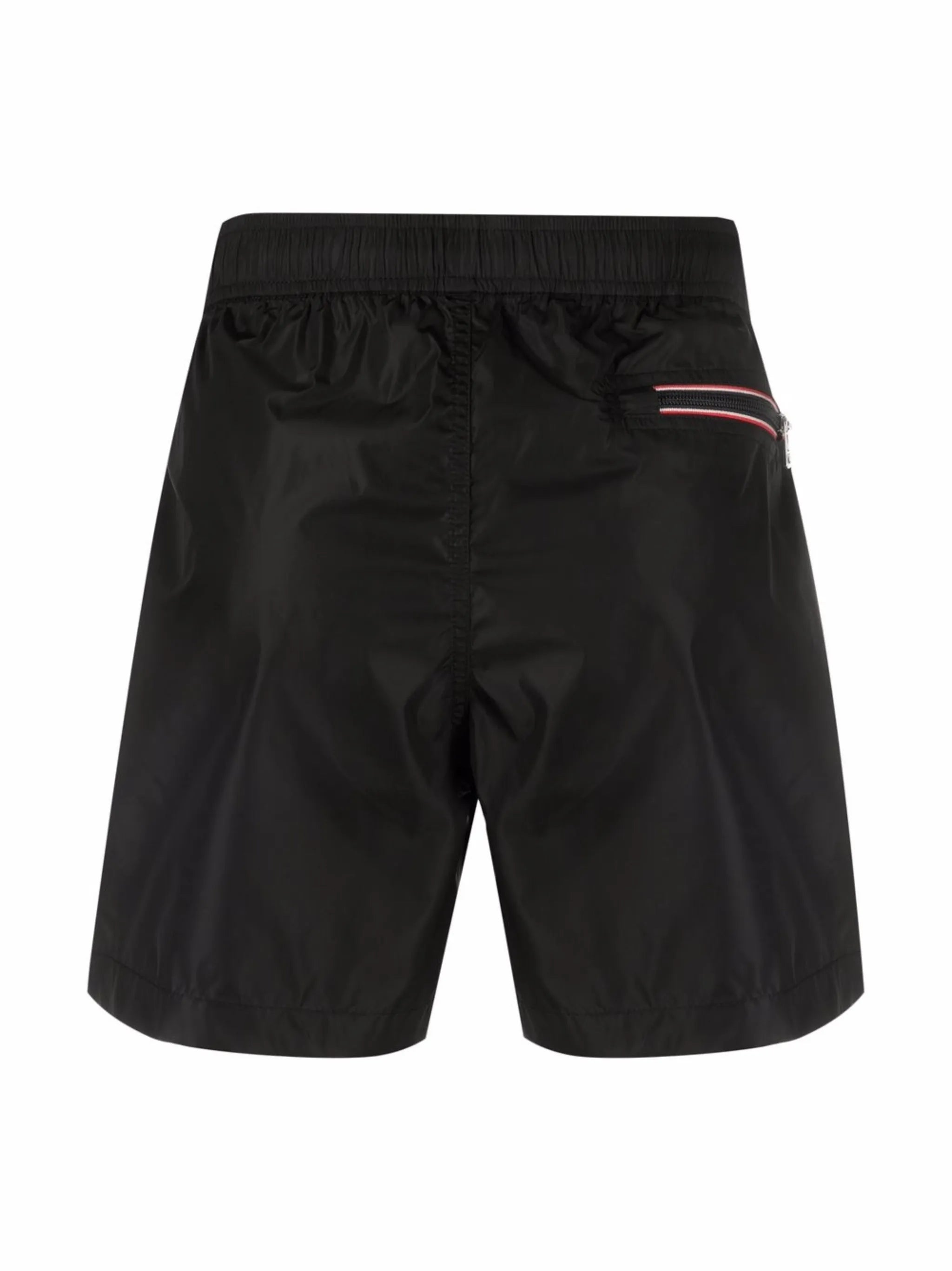 logo-patch swimming shorts
