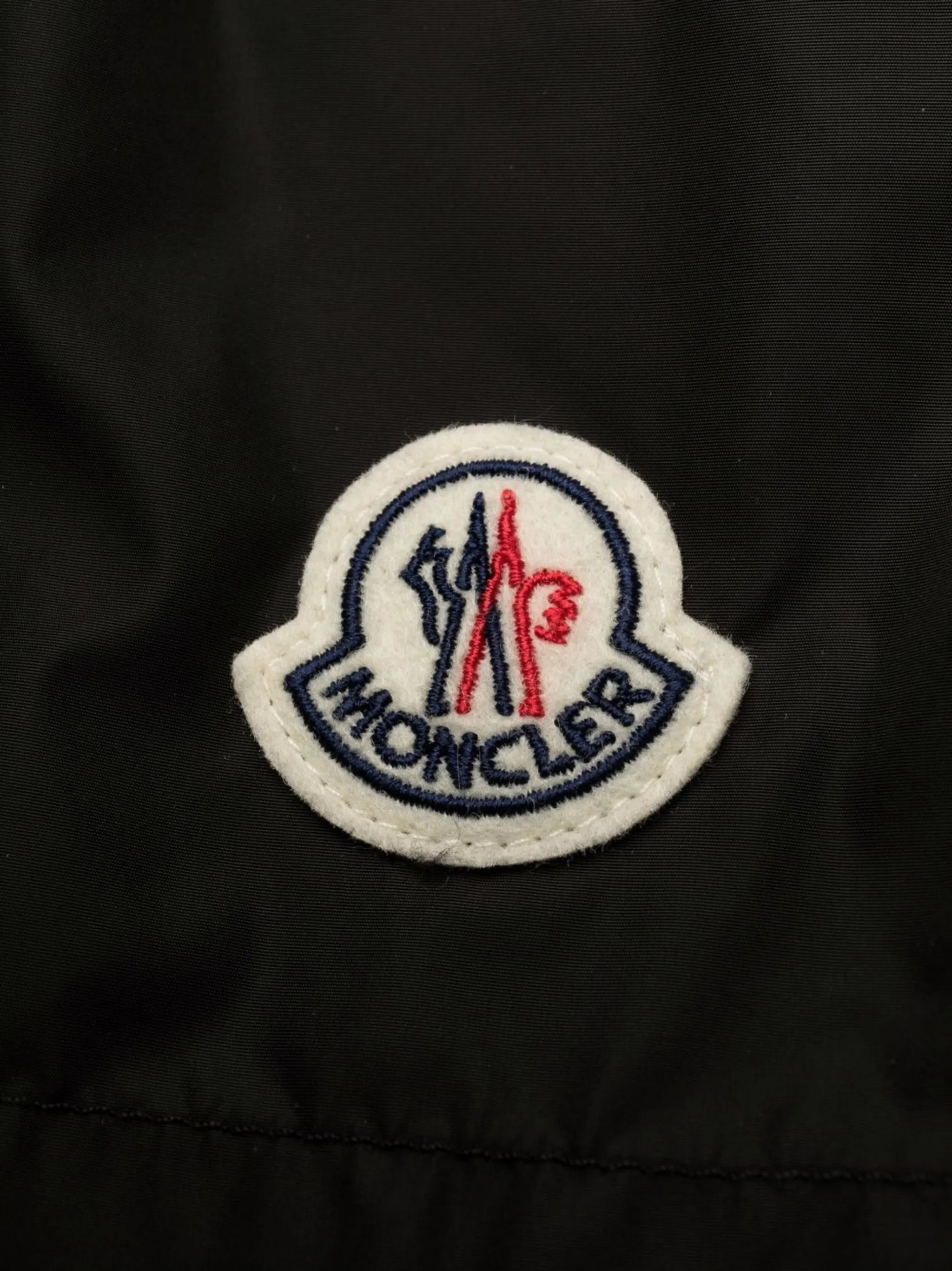 logo-patch swimming shorts