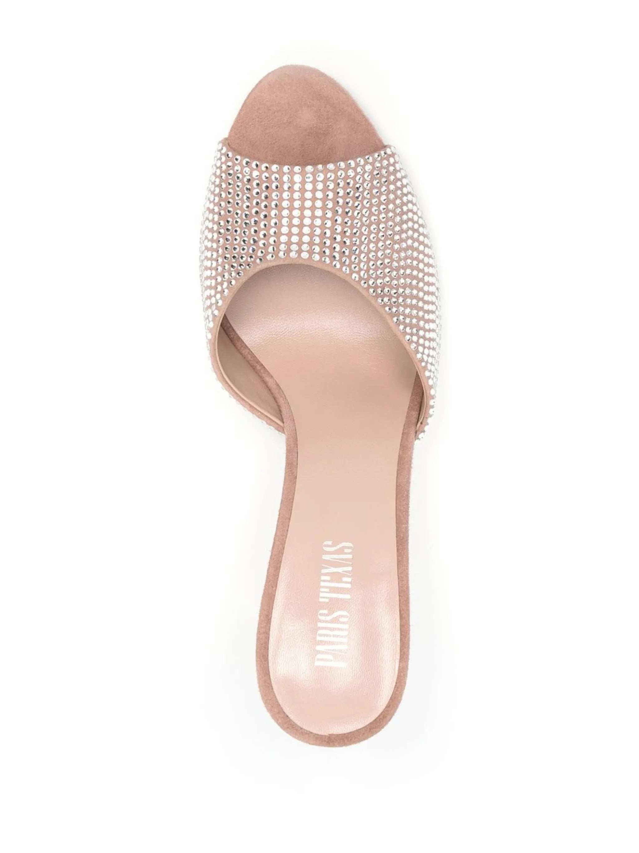 100mm Holly crystal-embellished open-toe sandals