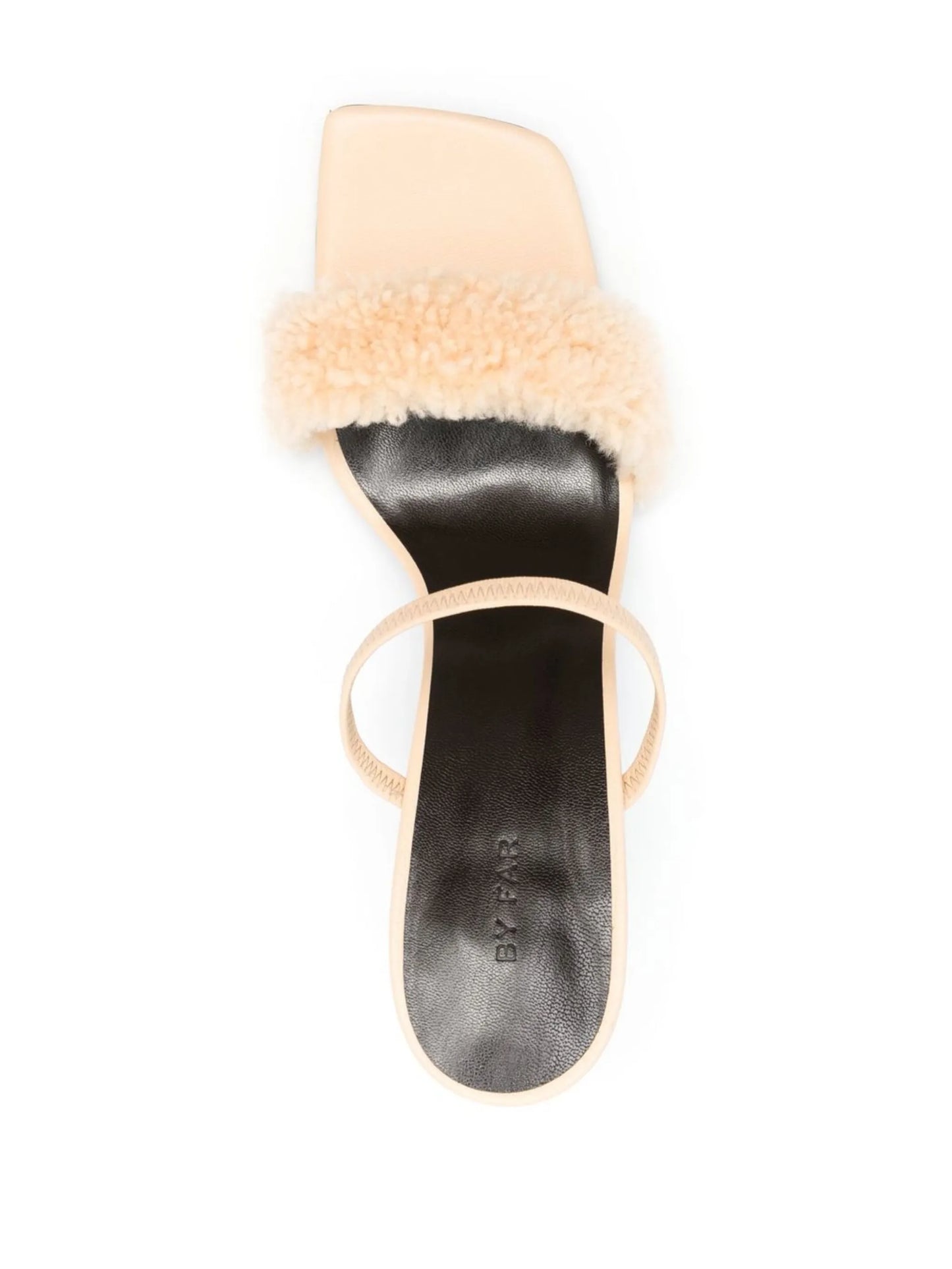 Ada 100mm shearling sandals