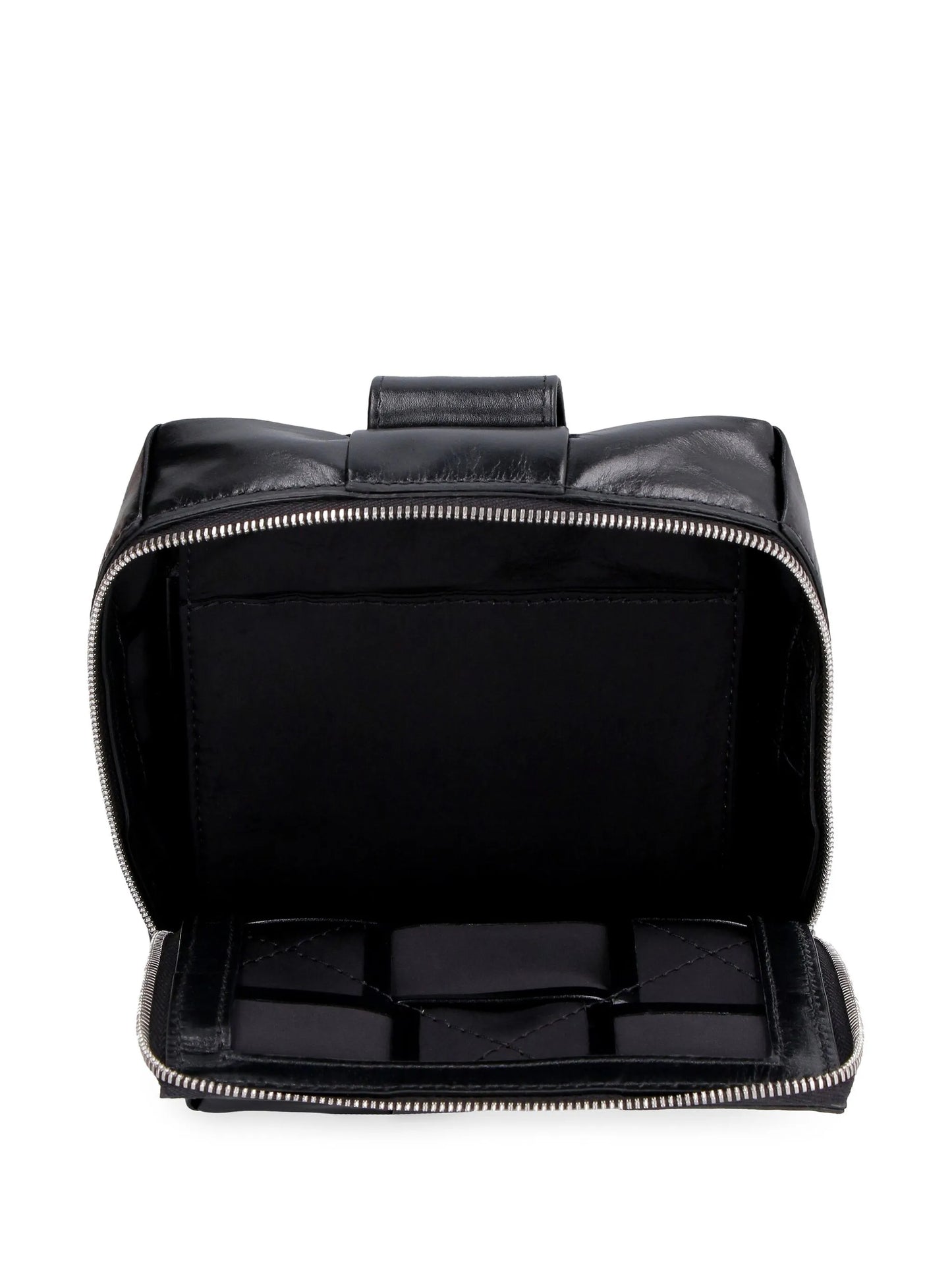 interwoven-design messenger bag