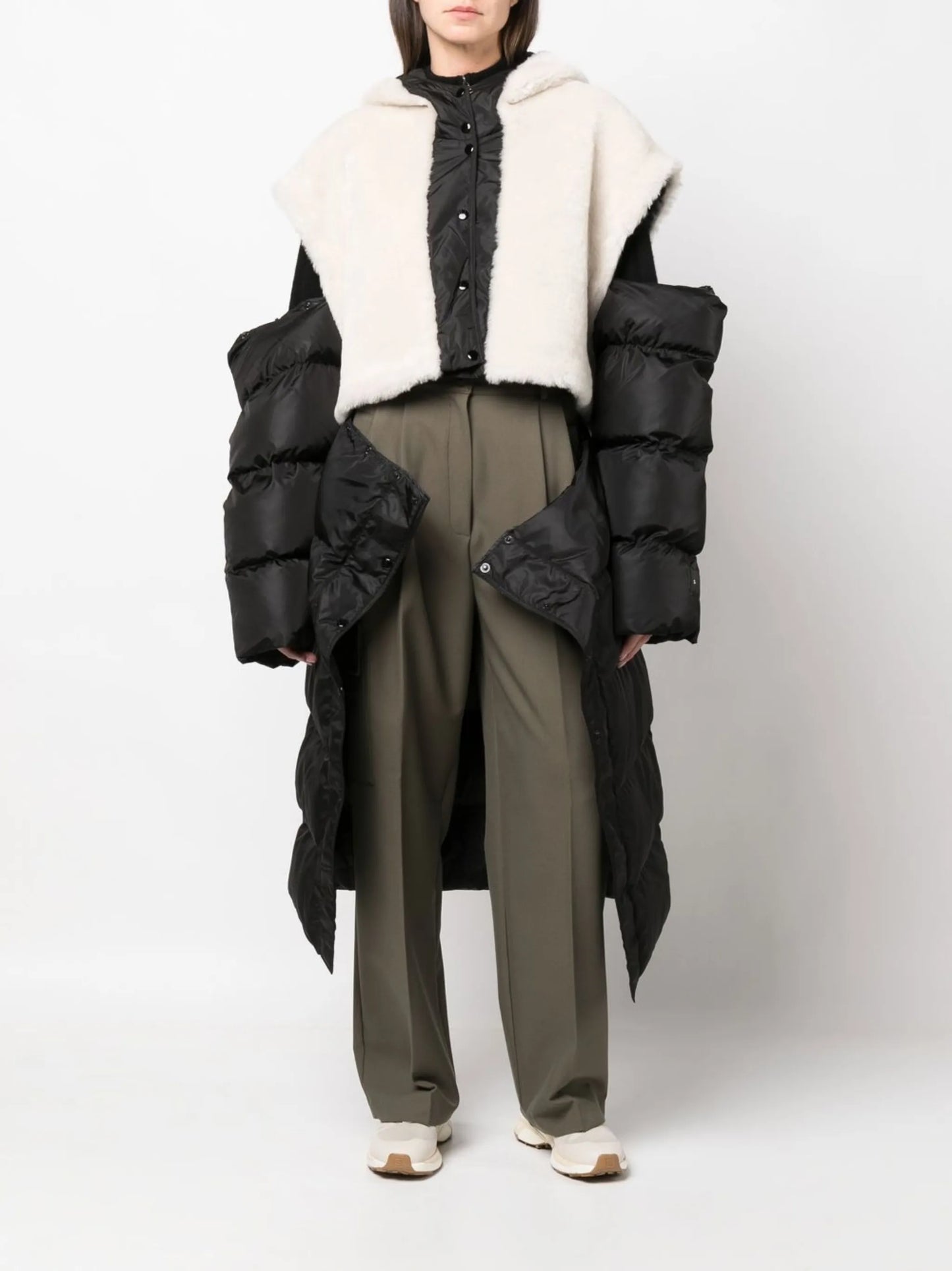 Ember shearling padded coat