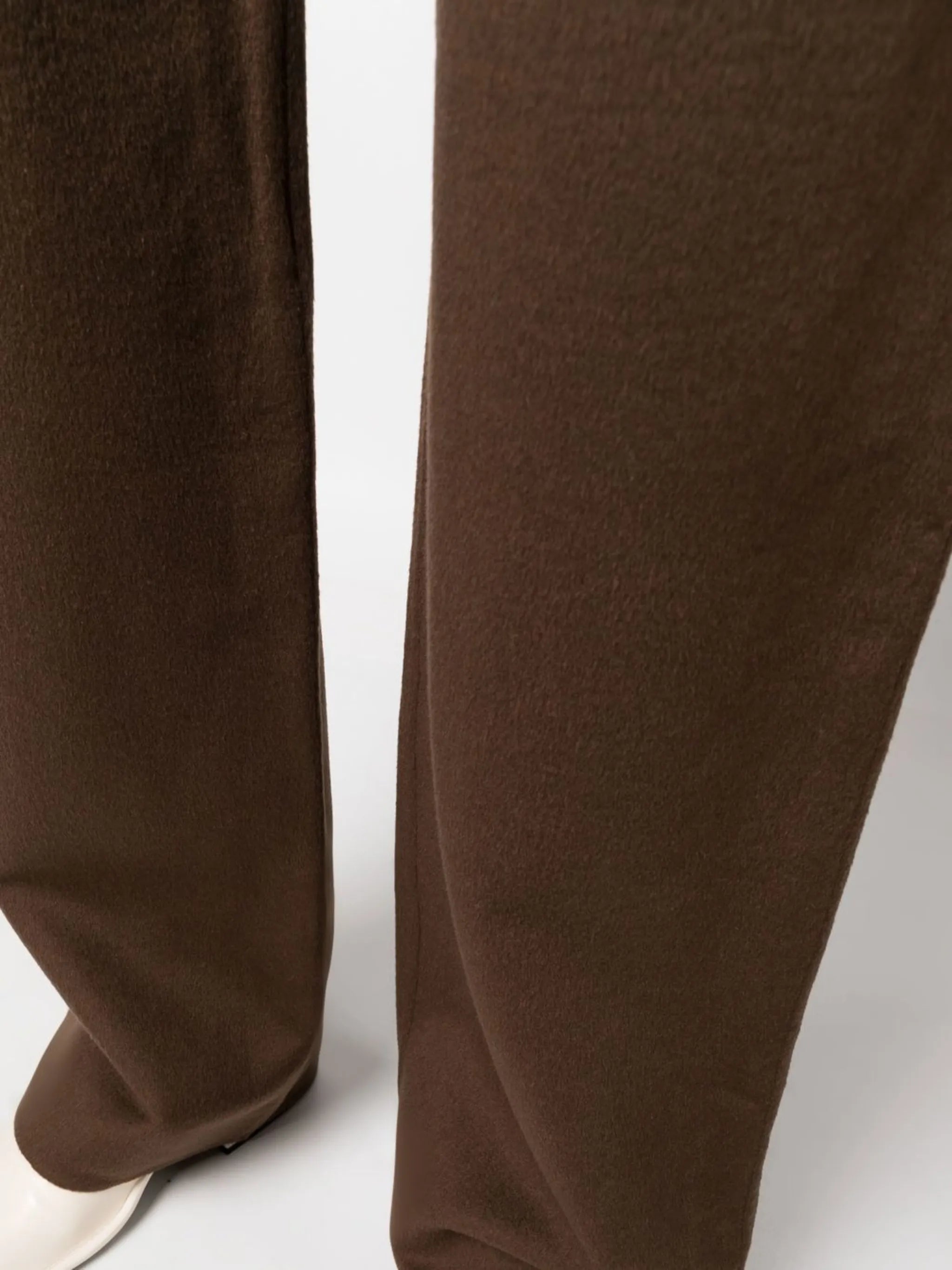 Bya high-waisted straight-leg trousers