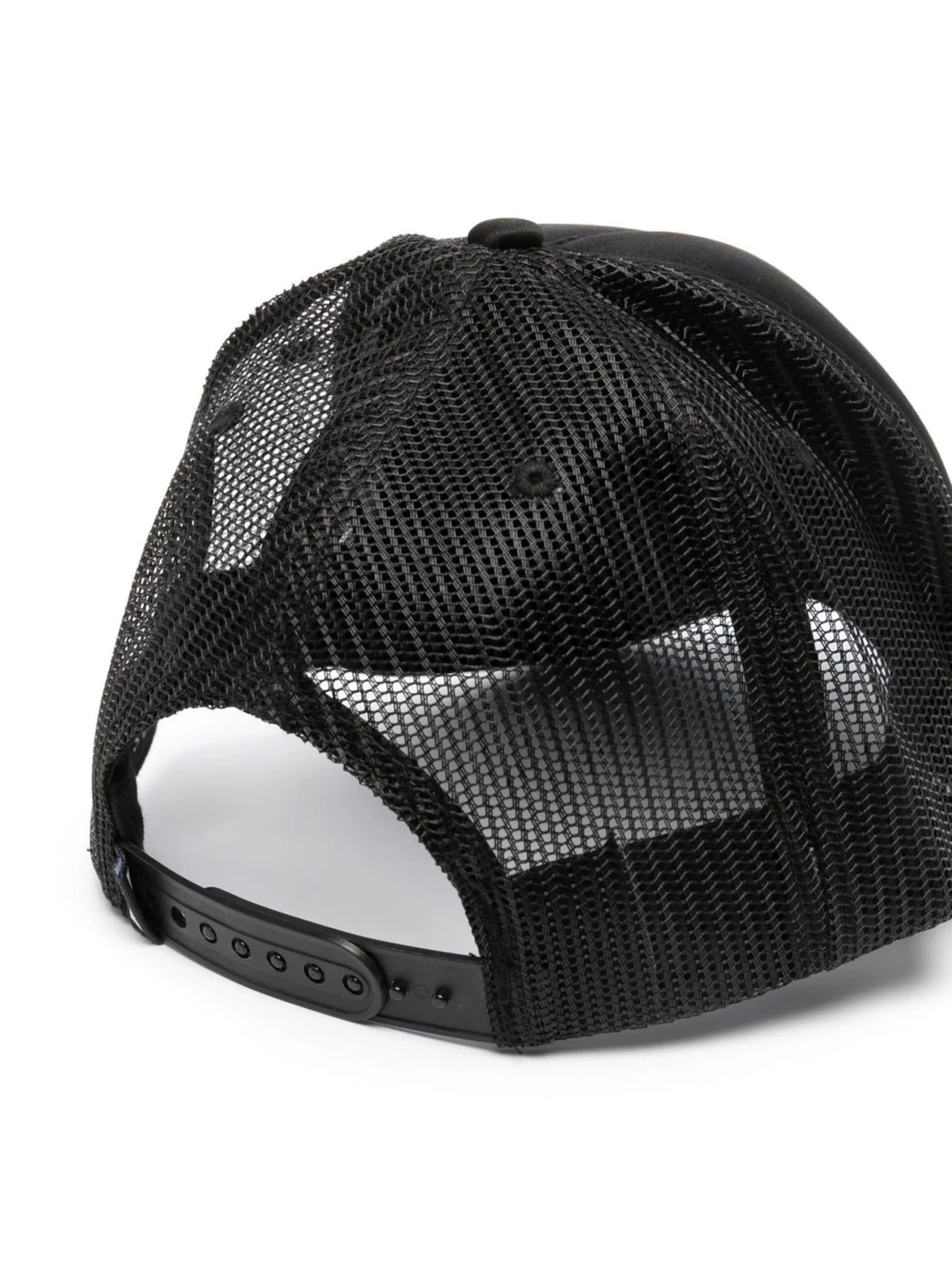 logo-print mesh-panel cap
