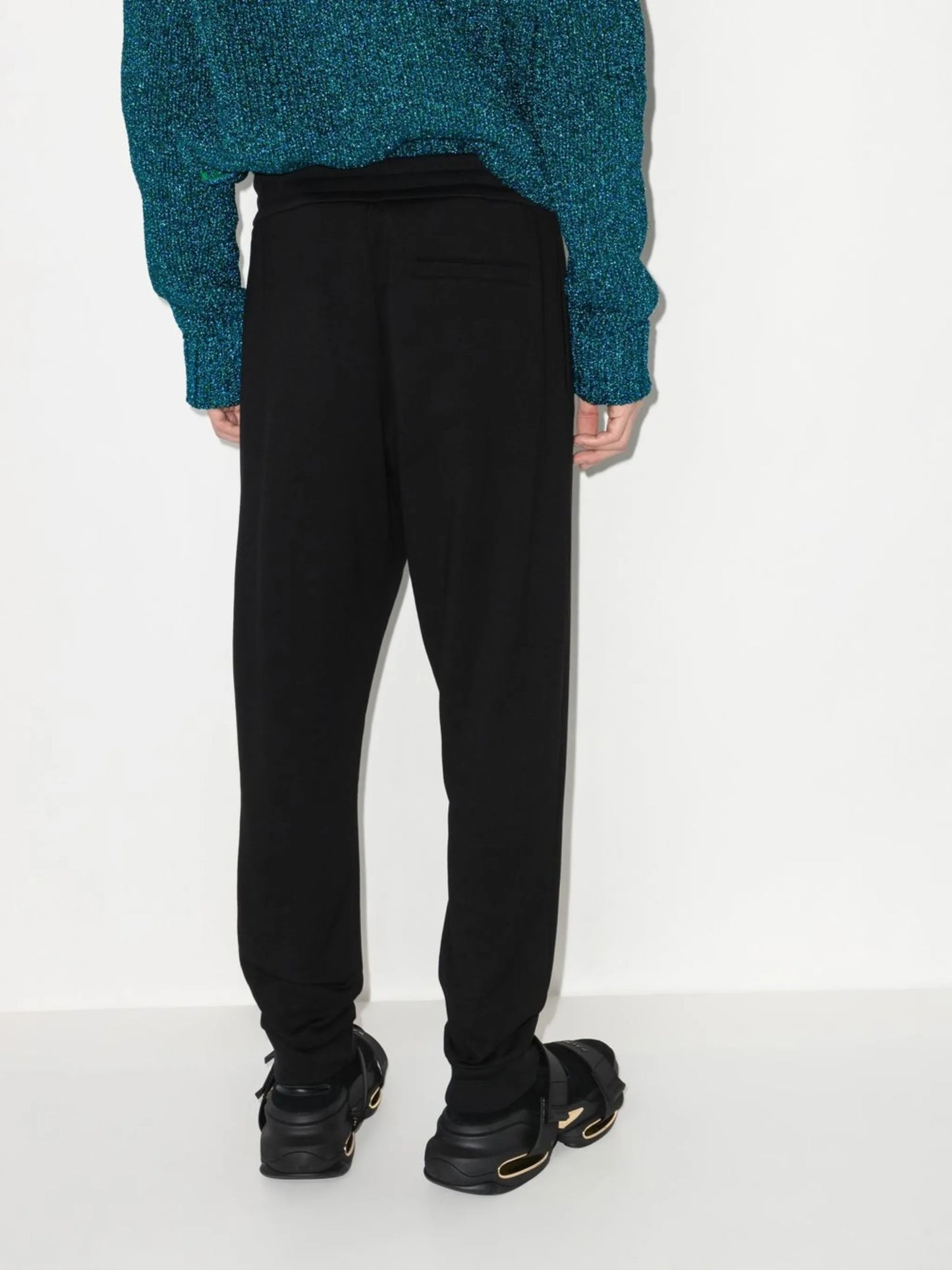 Greca-detail track pants