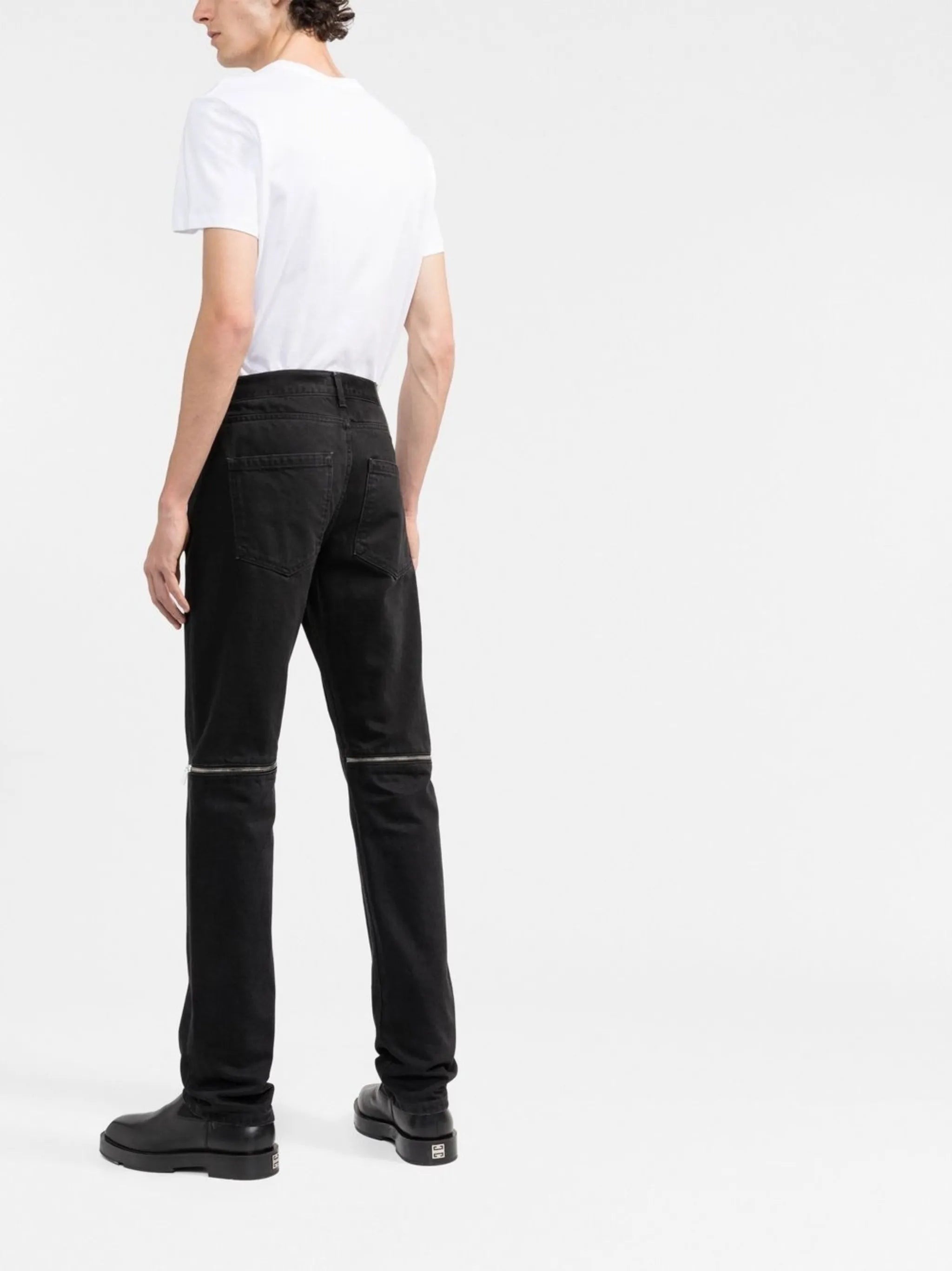 logo-embroidered cotton T-shirt