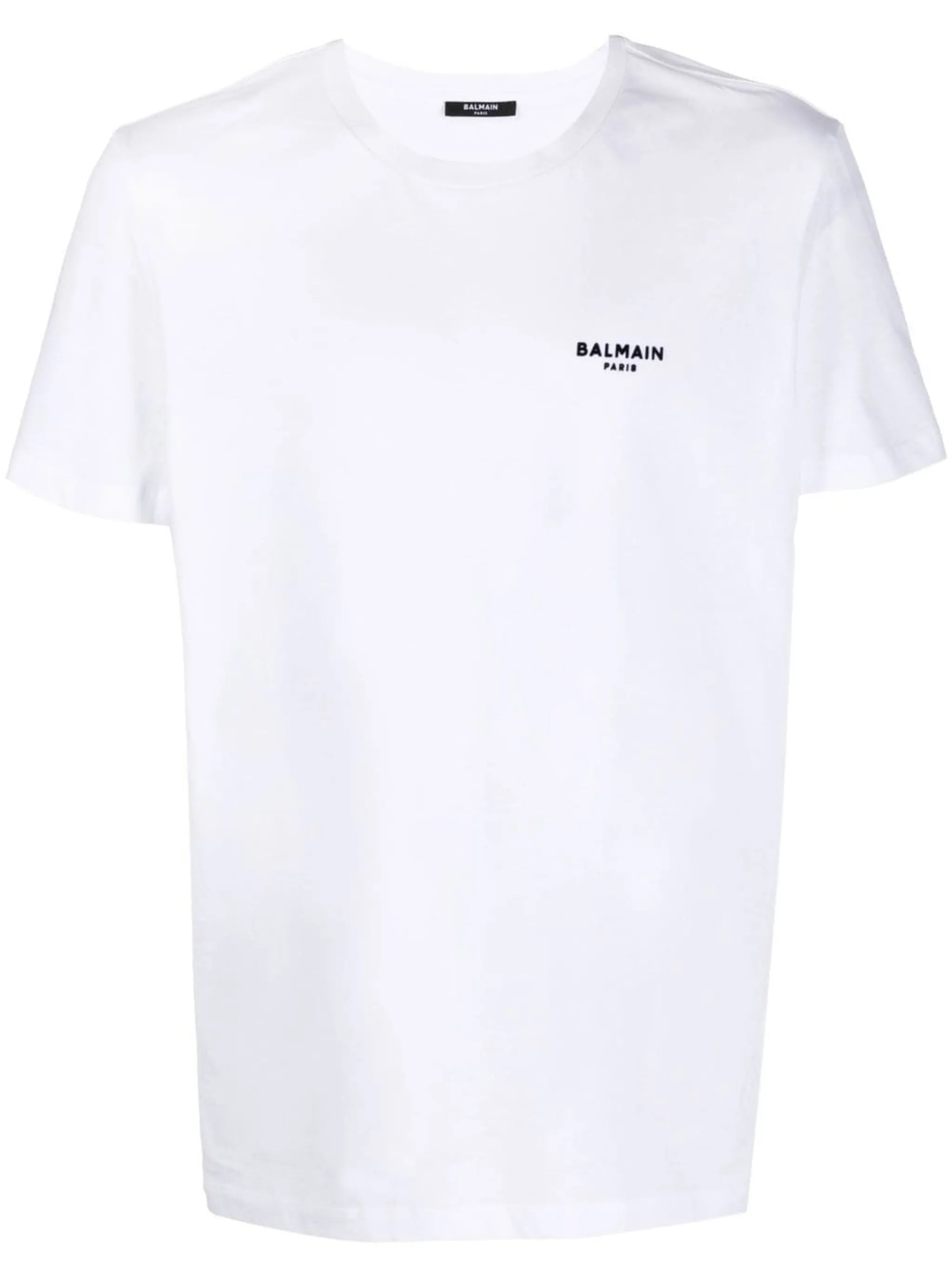 logo-embroidered cotton T-shirt
