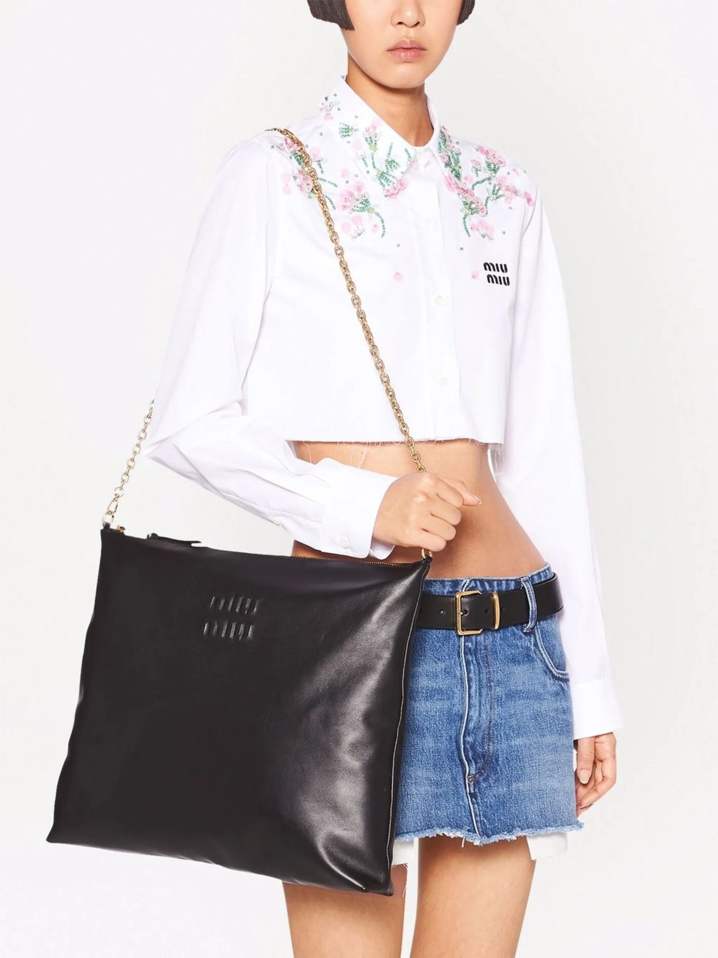 leather shoulder bag