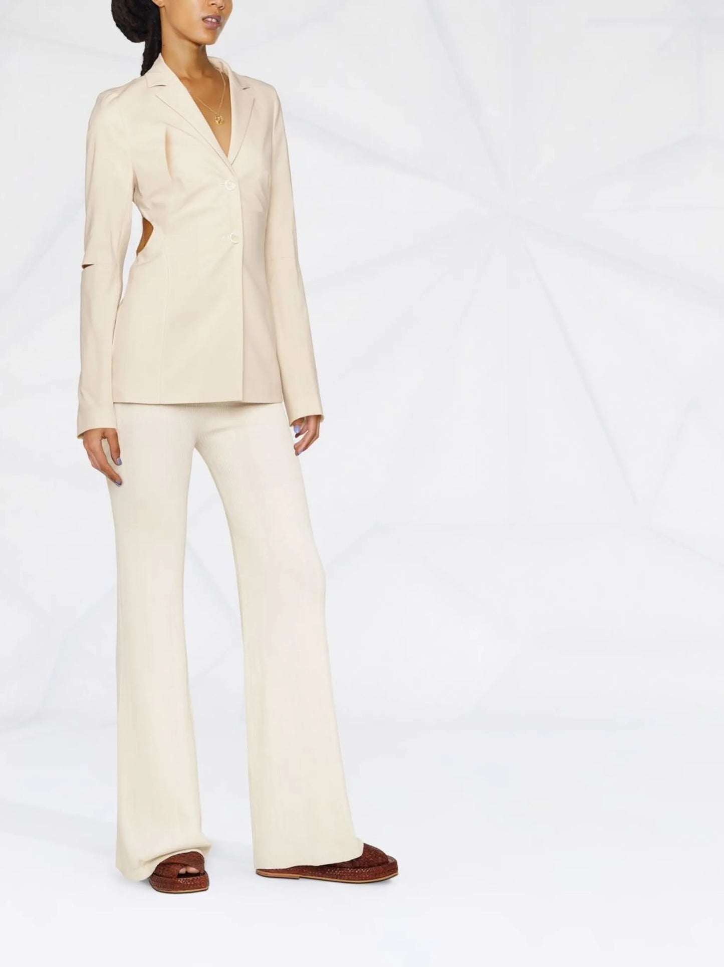 Melo backless blazer