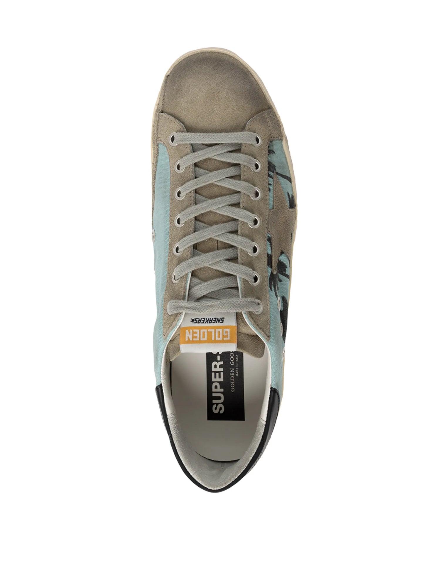 Superstar palm-tree sneakers