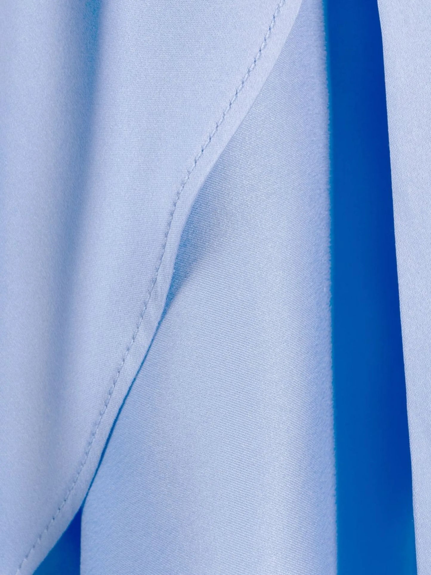 wraparound silk mini dress