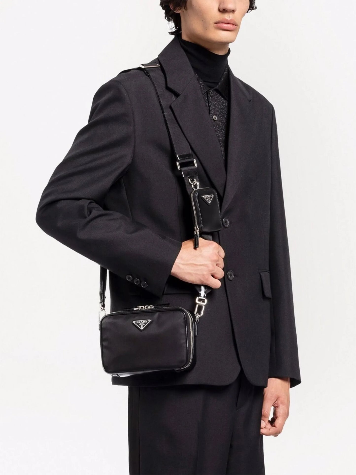 Re-Nylon Brique shoulder bag