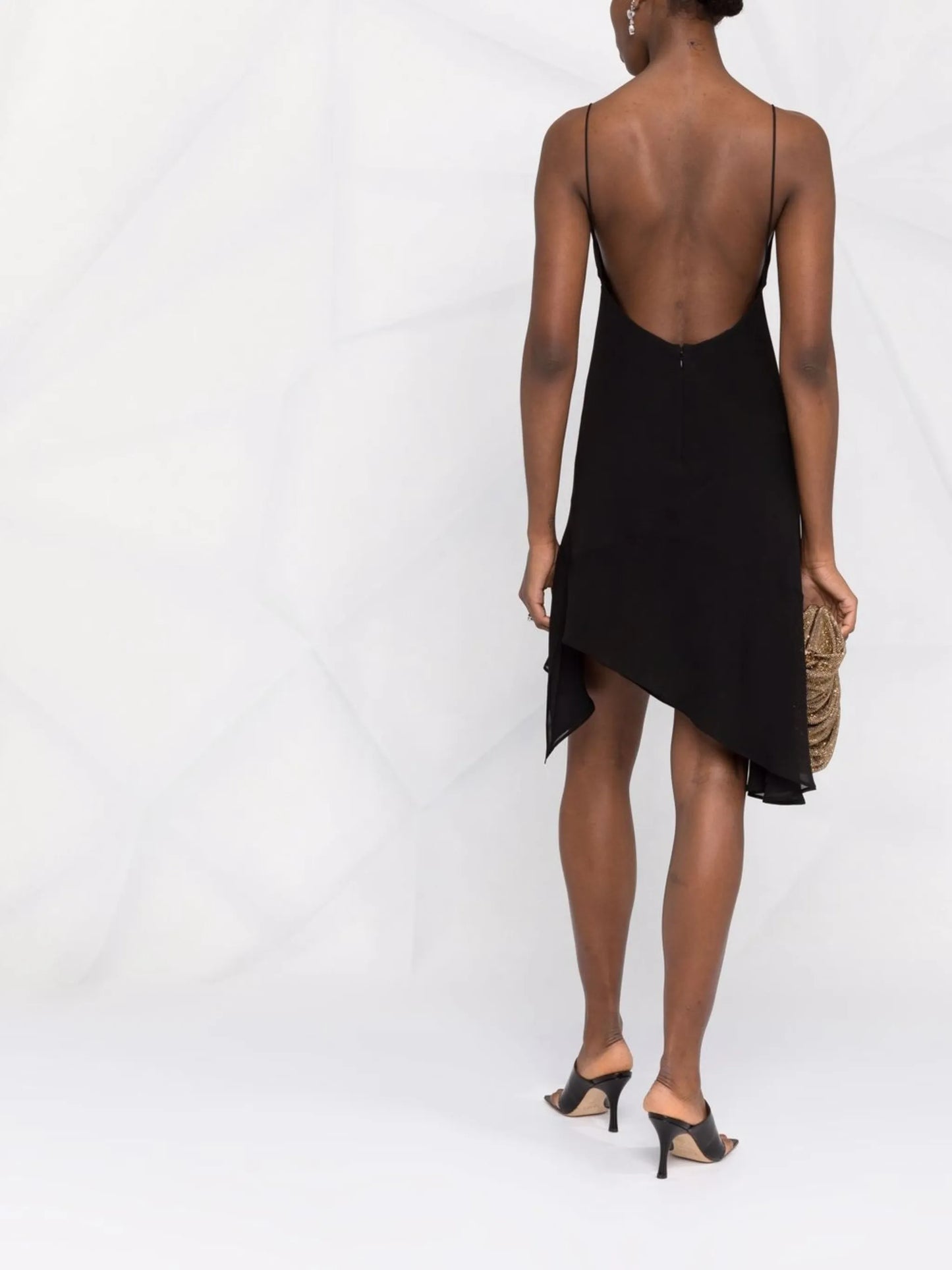 Gemma draped mini dress