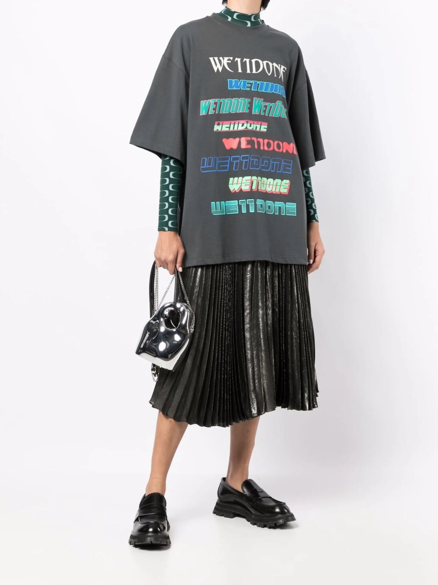 oversize logo-print T-shirt