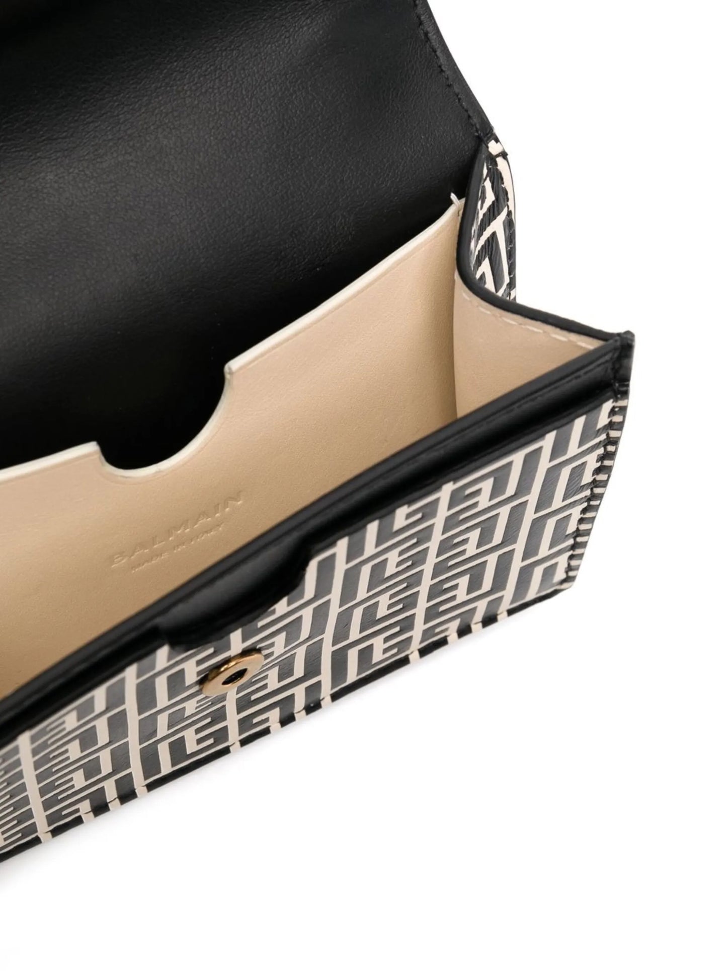 monogram-print mini bag