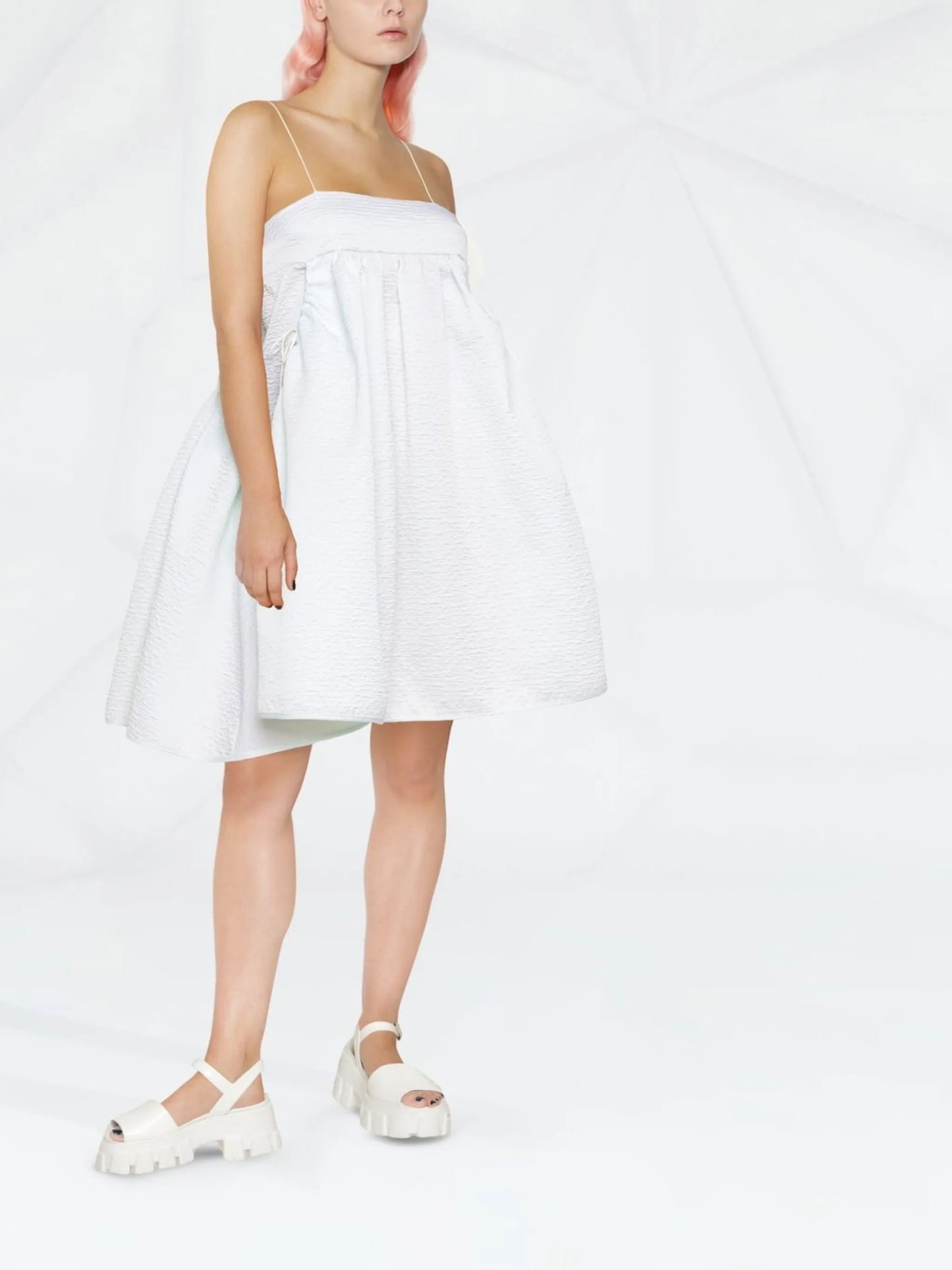 Lisbeth A-line mini dress