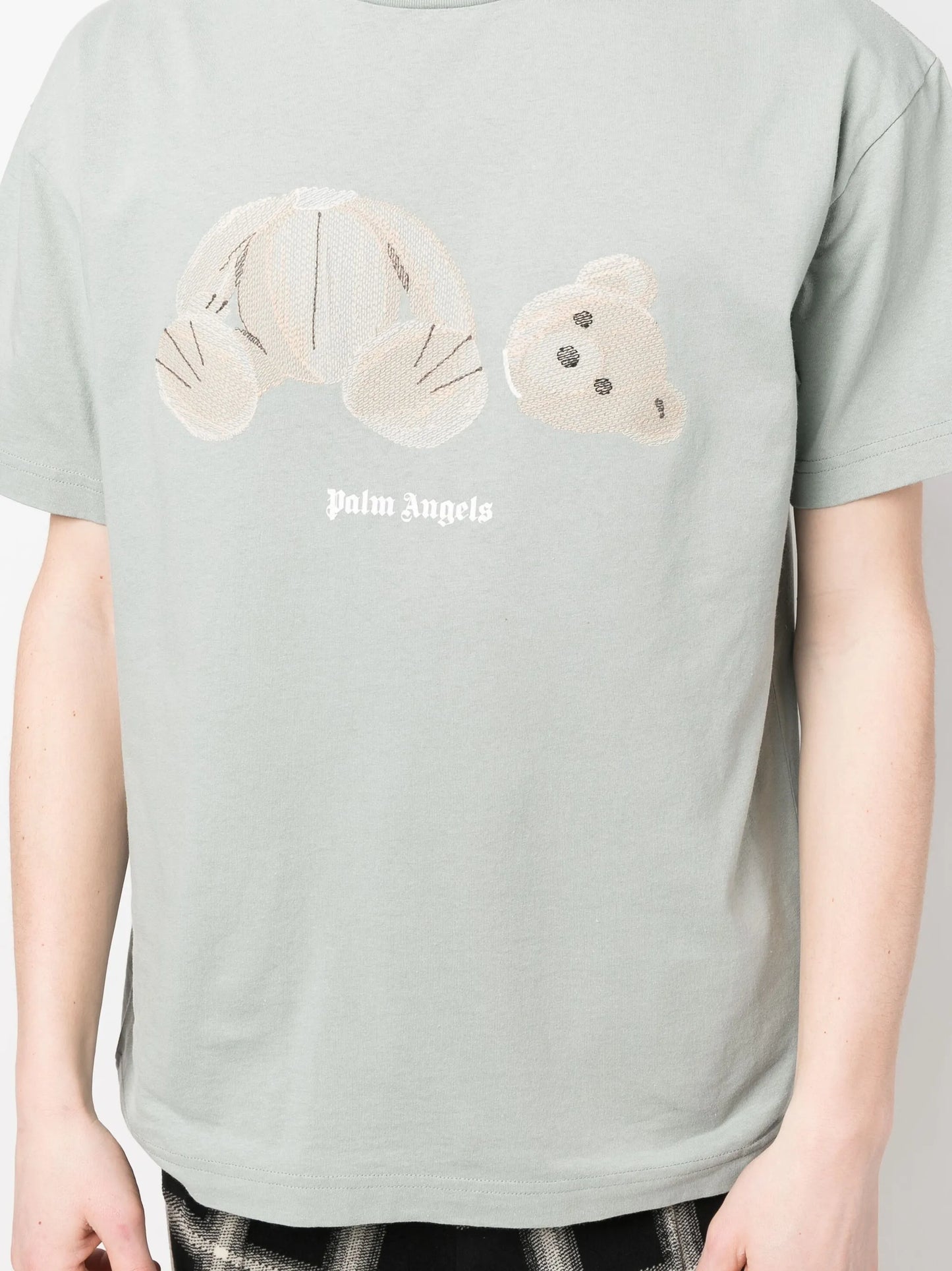 Teddy Bear logo-print crew-neck T-shirt