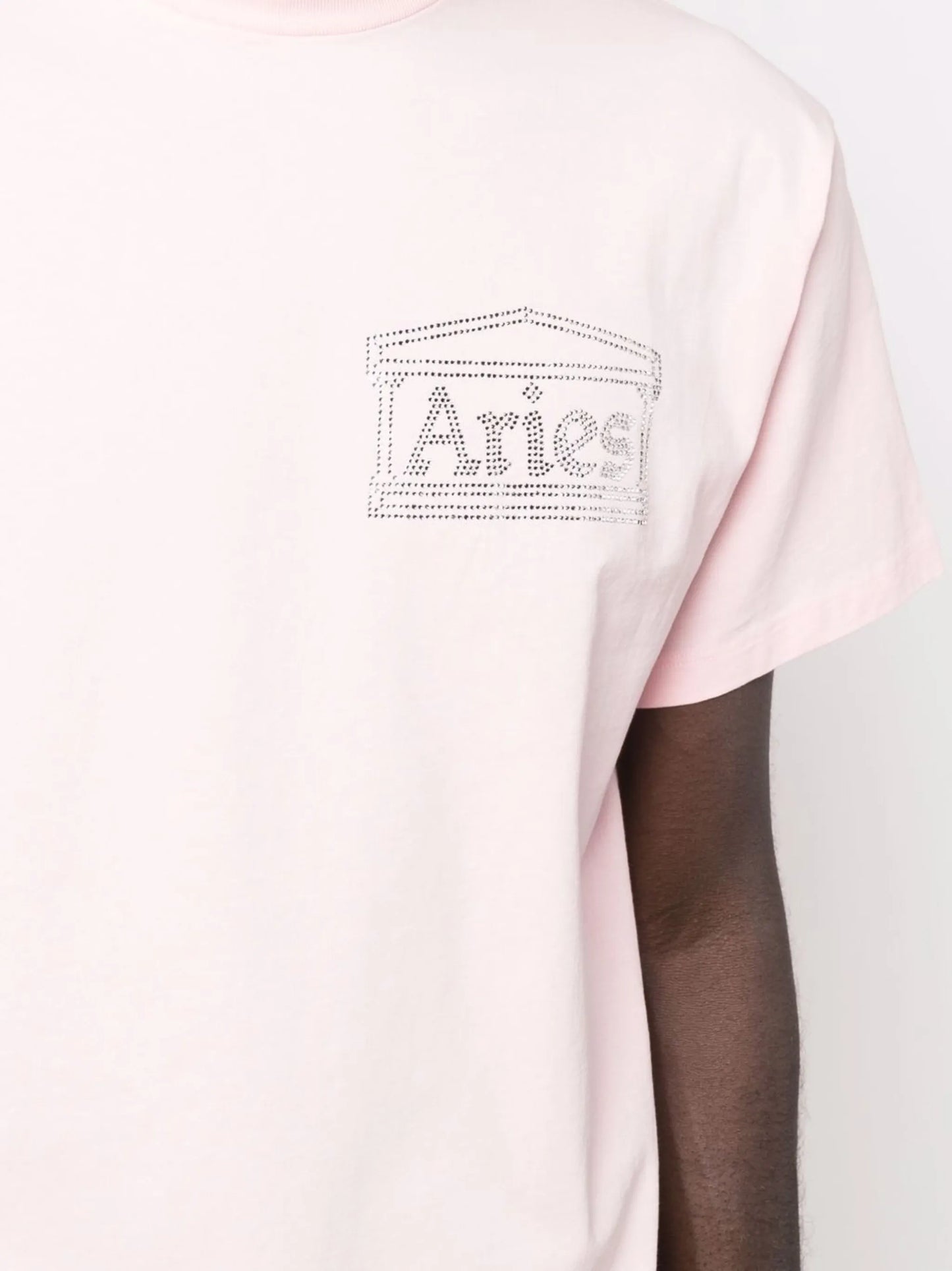 logo-embellished cotton T-shirt
