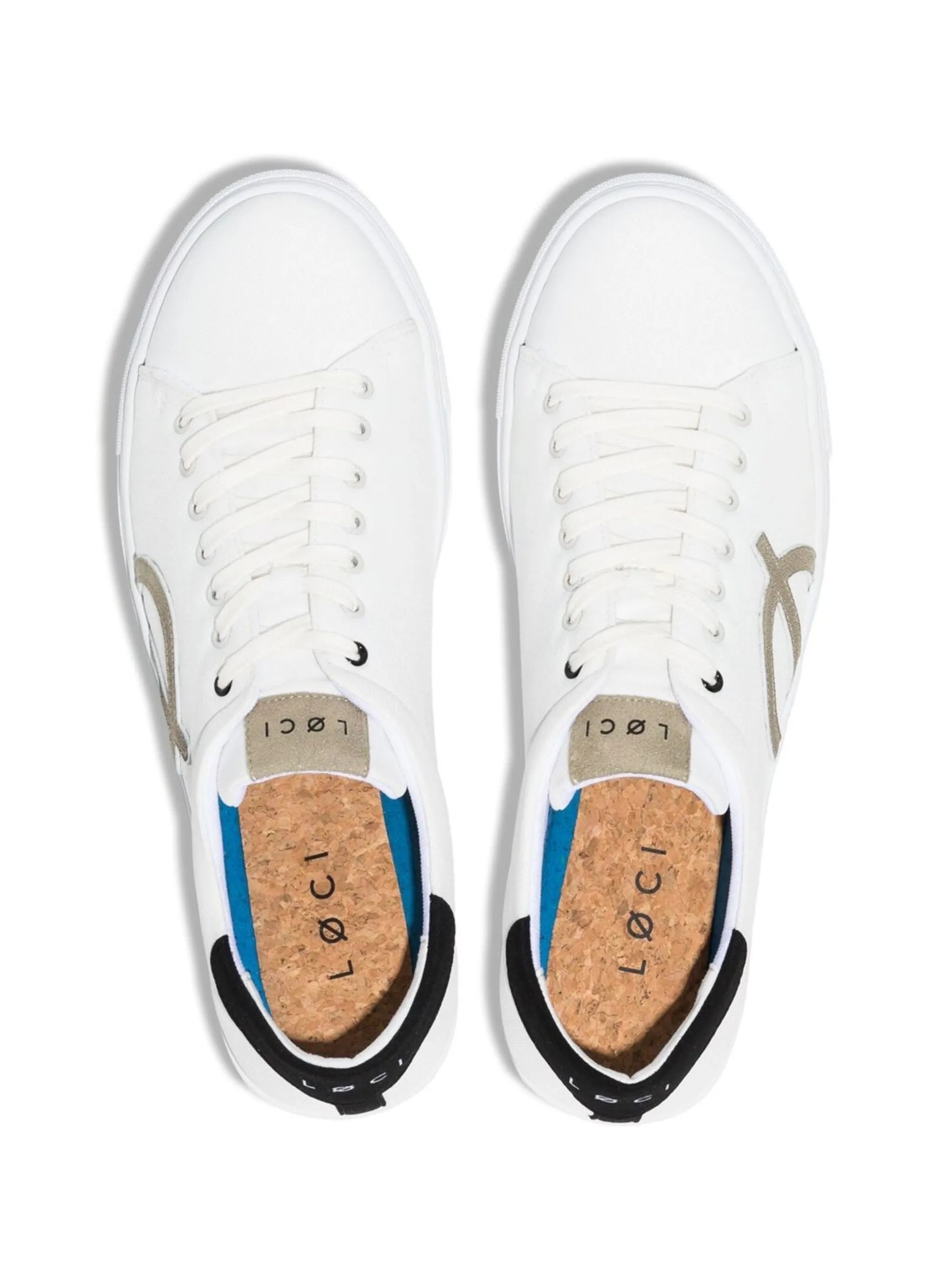 Nine lace-up sneakers
