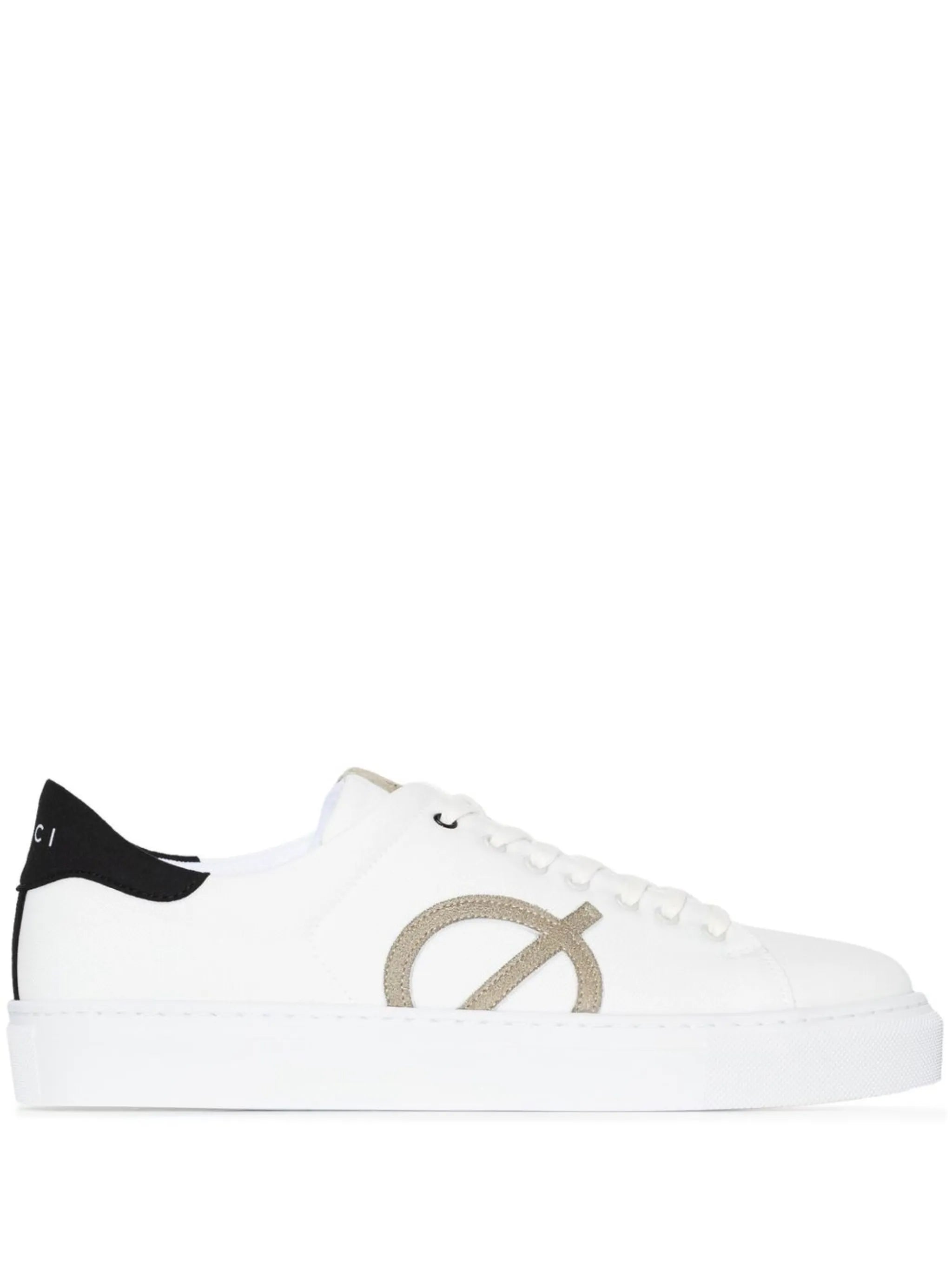 Nine lace-up sneakers