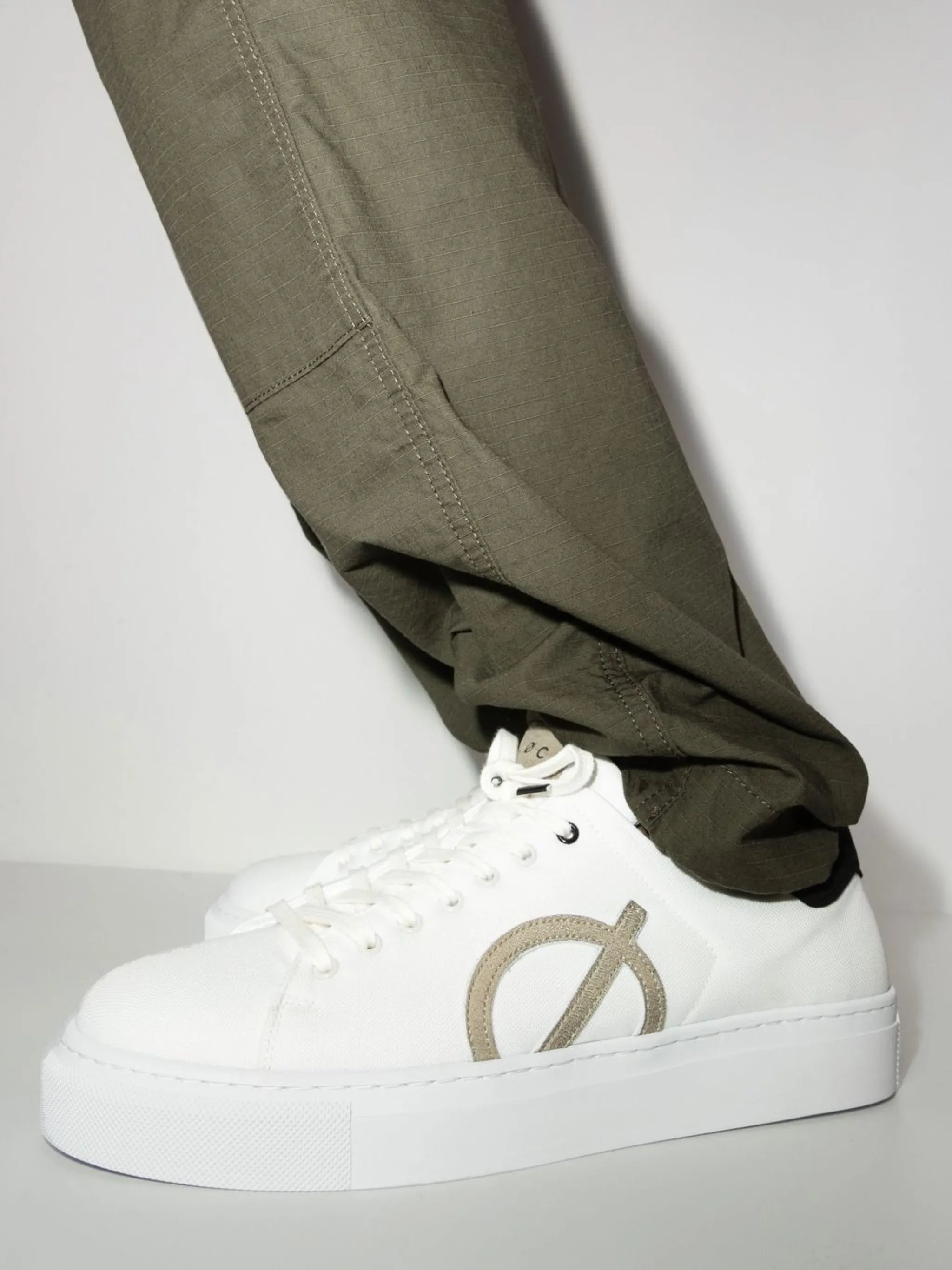 Nine lace-up sneakers