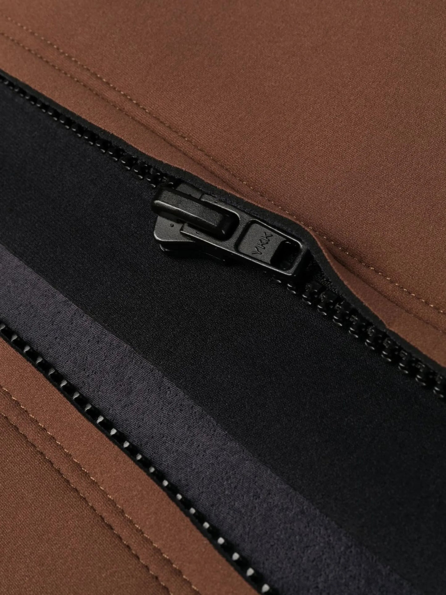 Rell zip-front top