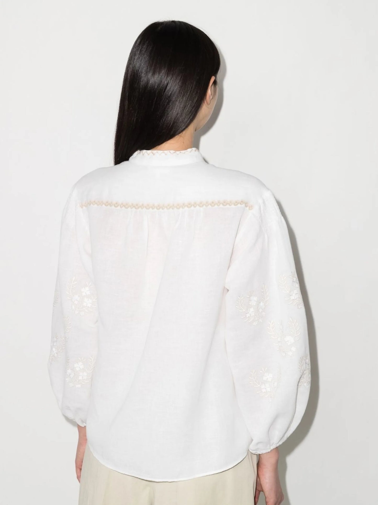 La Choza embroidered blouse