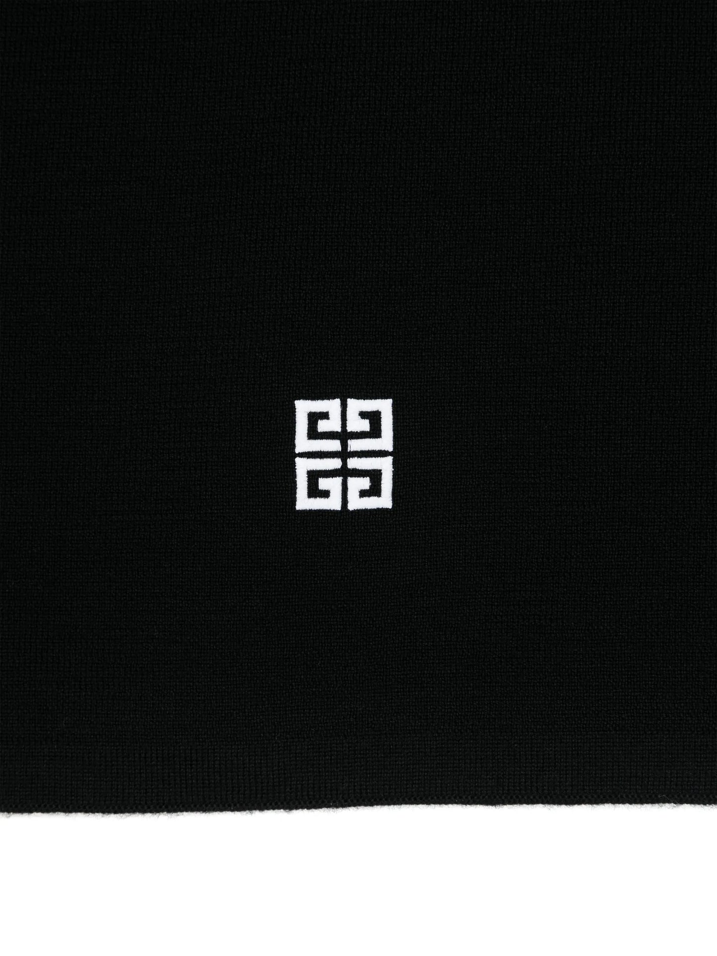 4G-embroidered scarf